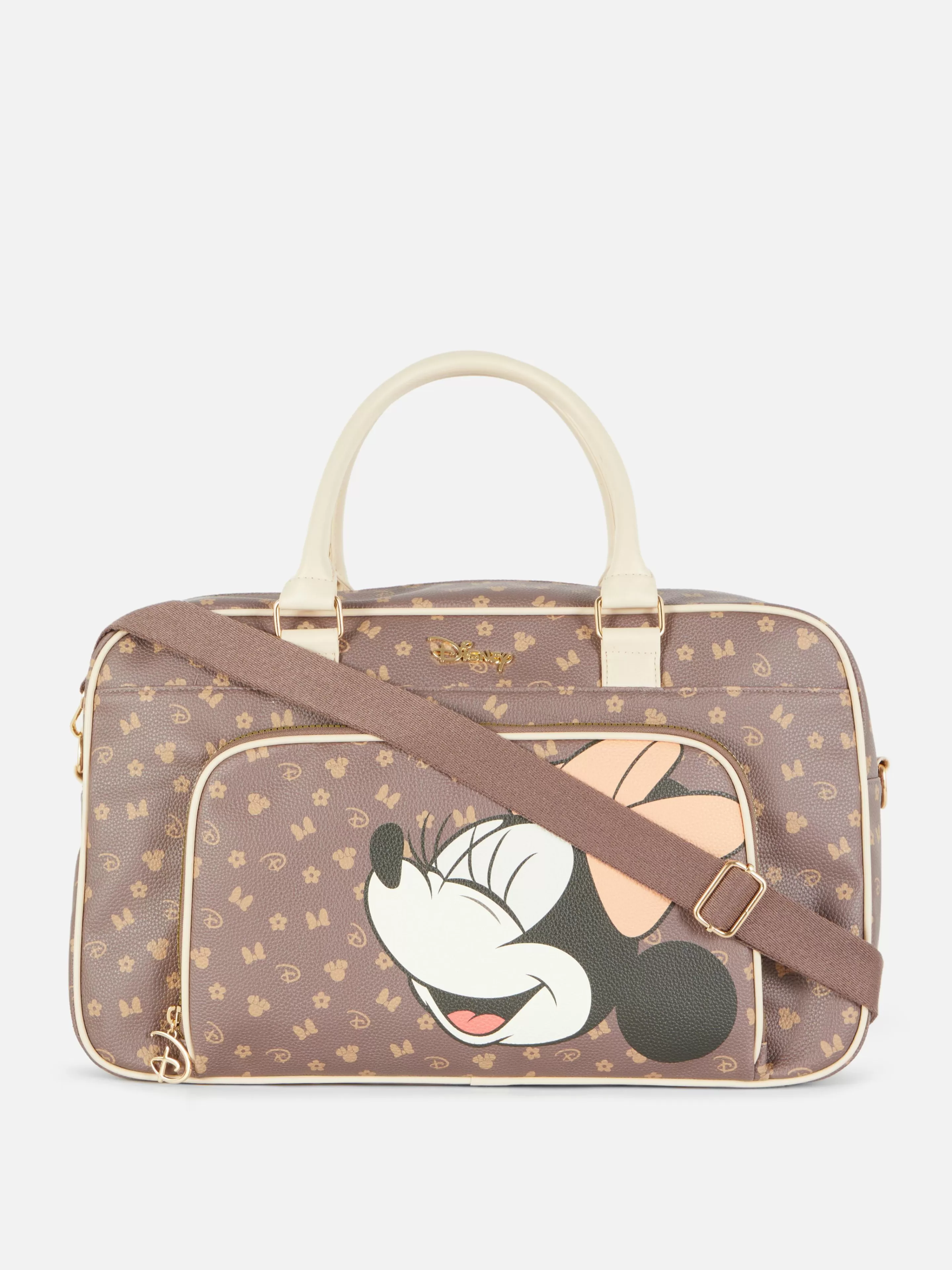 Primark Taschen Und Portemonnaies | Monochrome „Disney Minnie Maus“ Reisetasche Braun