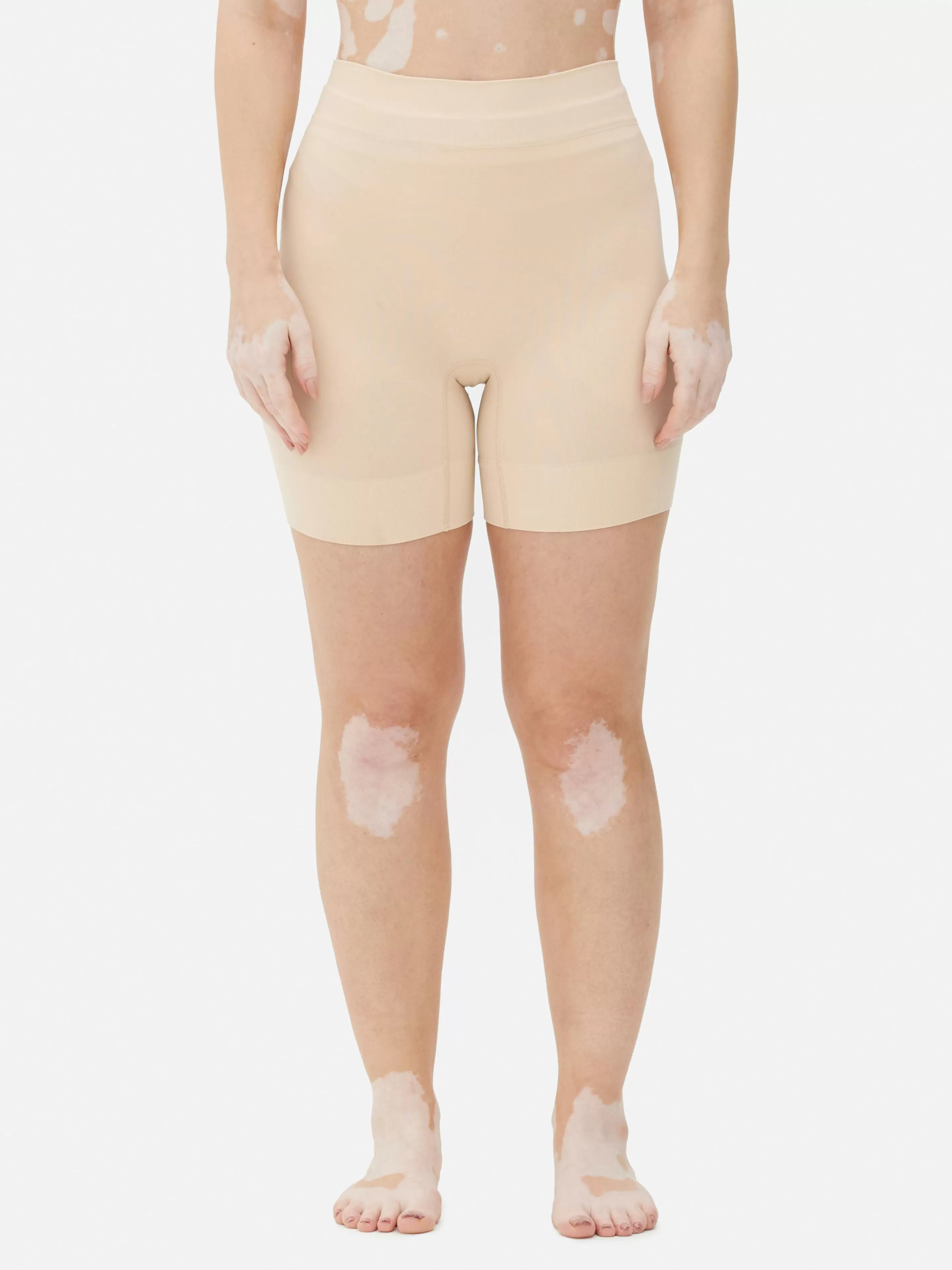 Primark Shapewear | Nahtlose Anti-Scheuer-Radlerhose Taupefarben