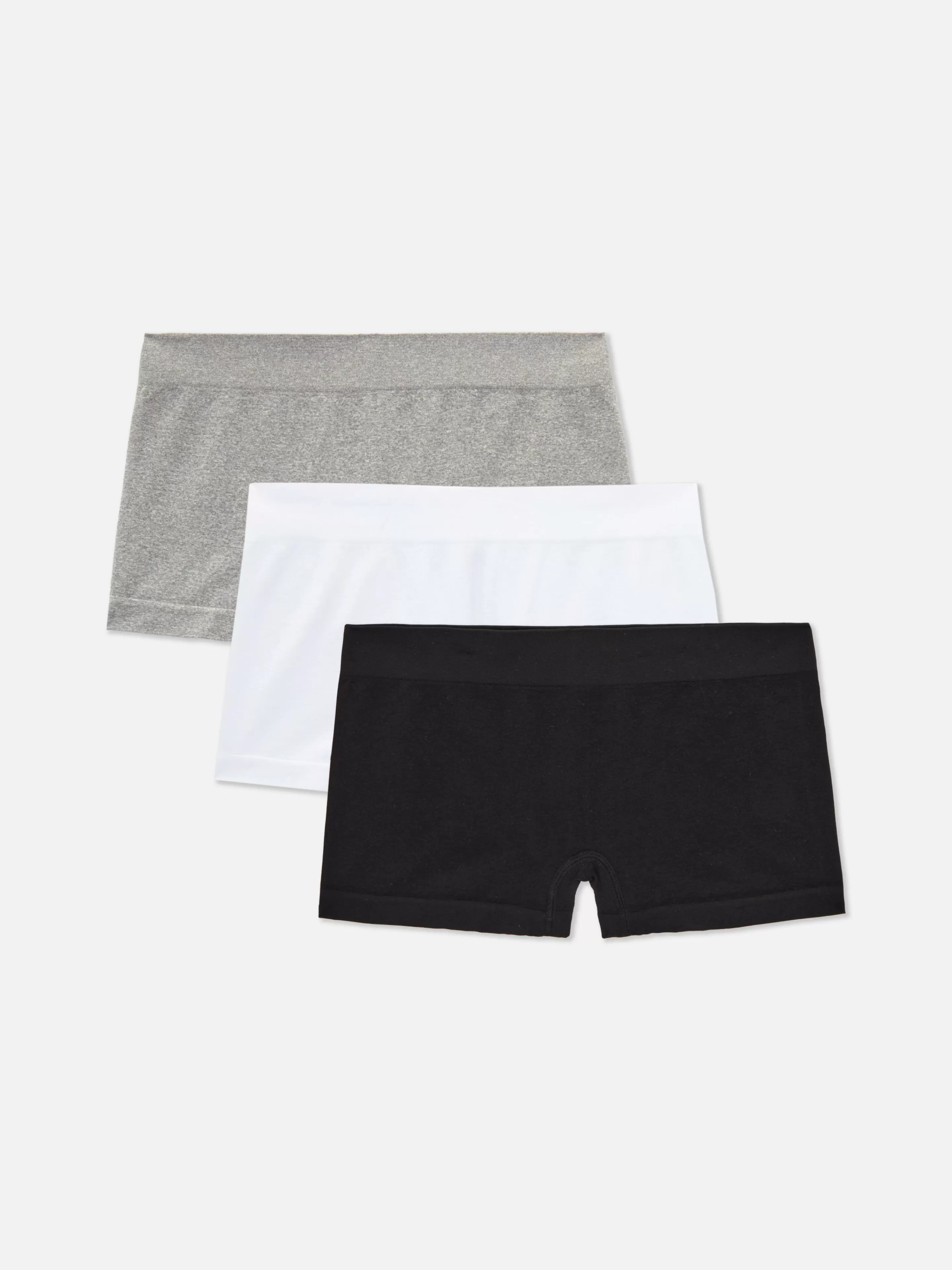 Primark Slips | Nahtlose Boxershorts Im Boyfriend-Stil, 3er-Pack Schwarz