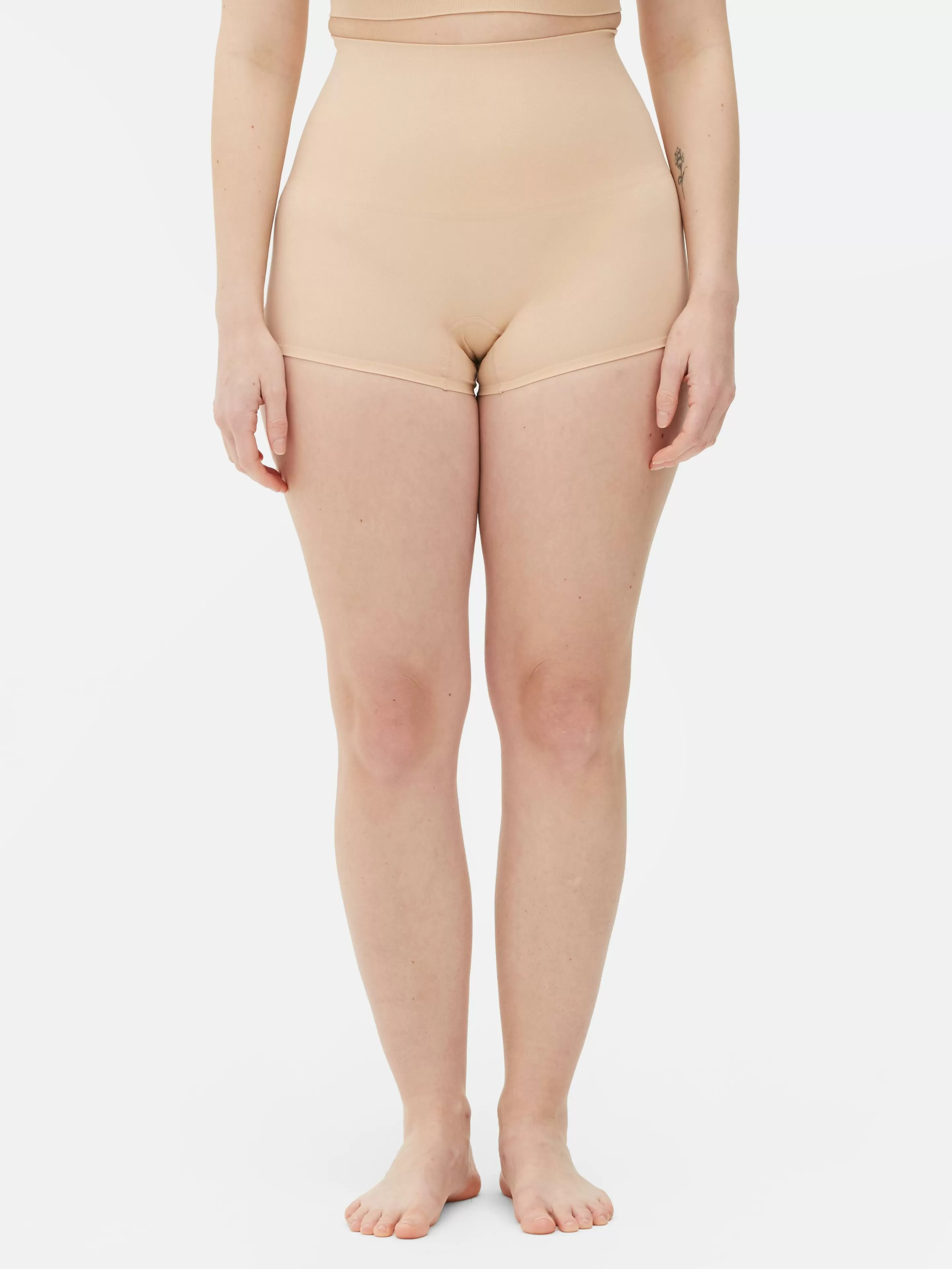 Primark Shapewear | Nahtlose, Figurformende Shorts Taupefarben