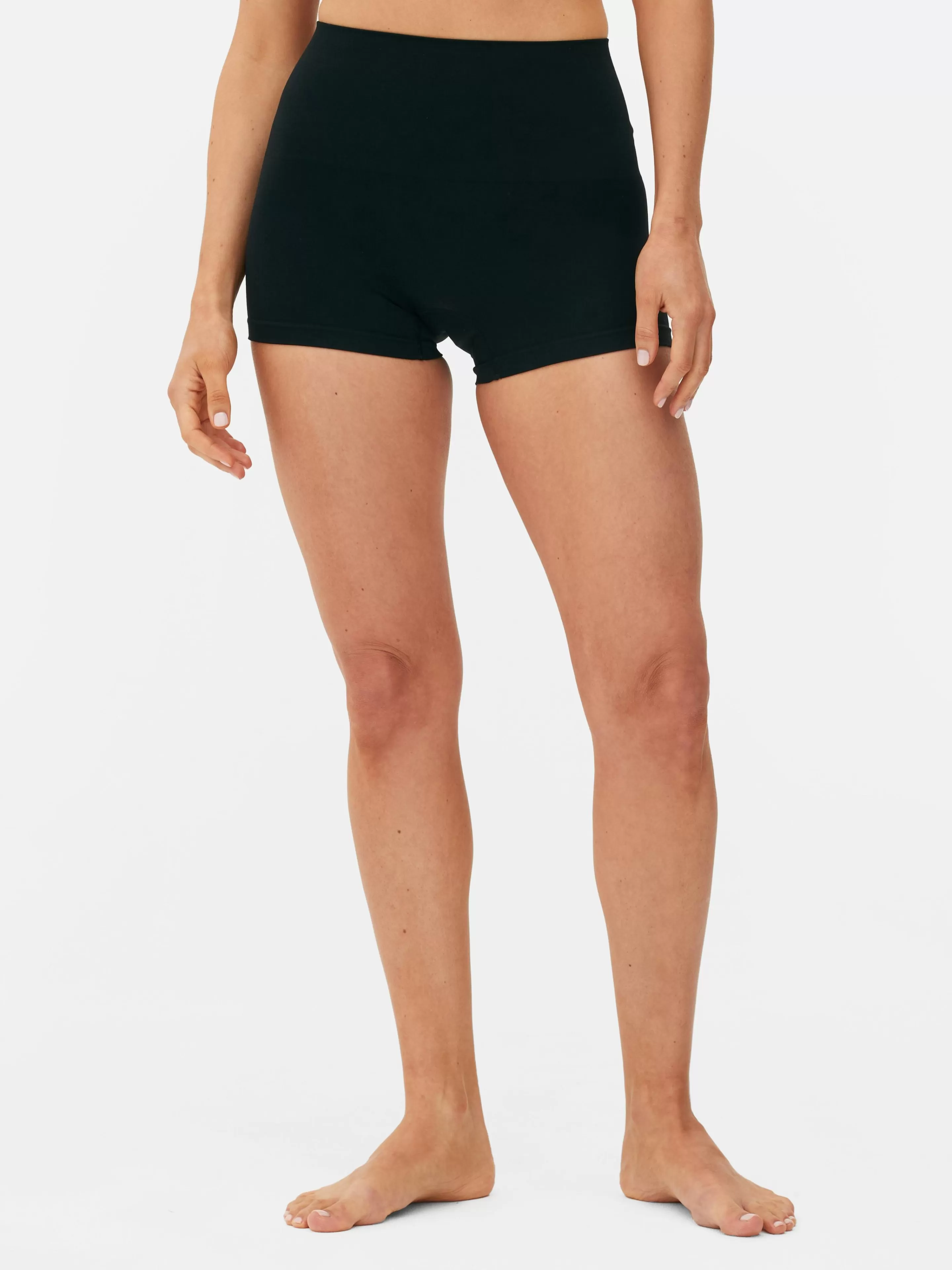 Primark Shapewear | Nahtlose, Figurformende Shorts Schwarz