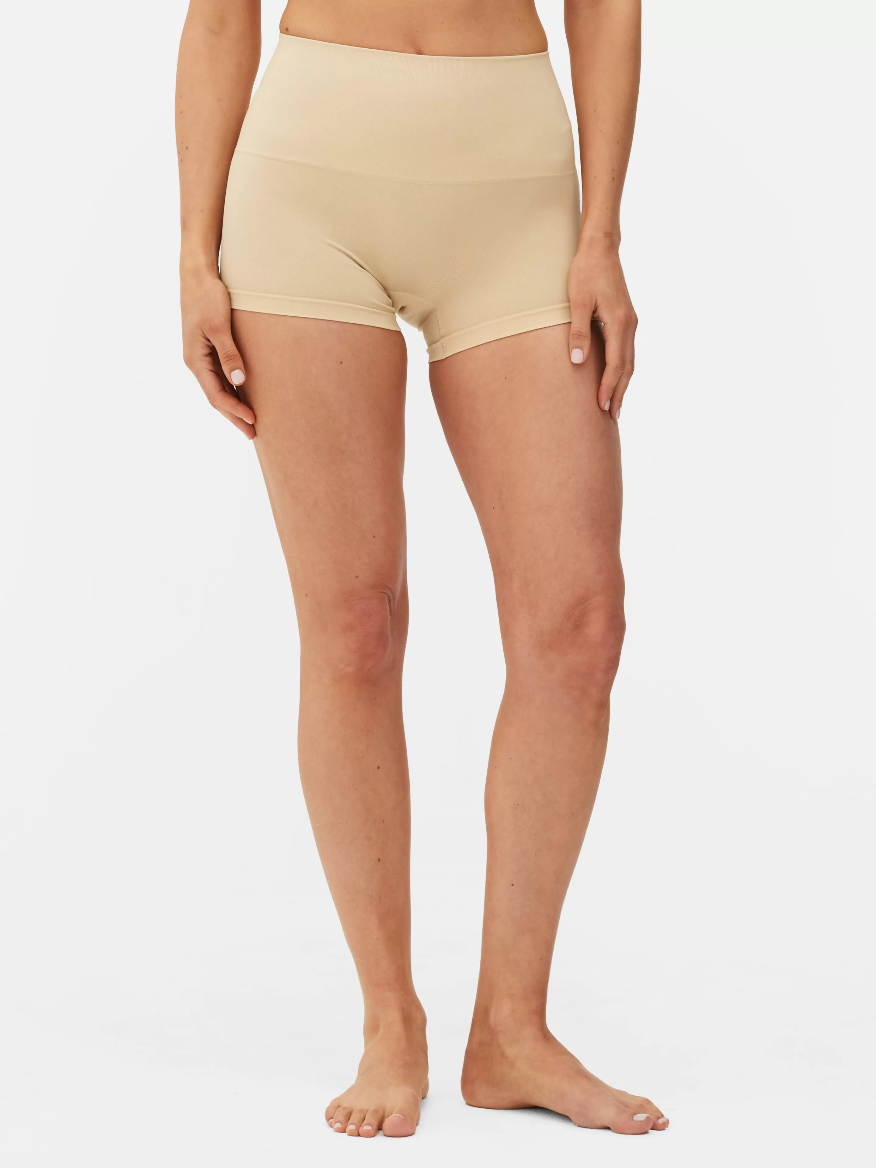 Primark Shapewear | Nahtlose, Figurformende Shorts Taupefarben