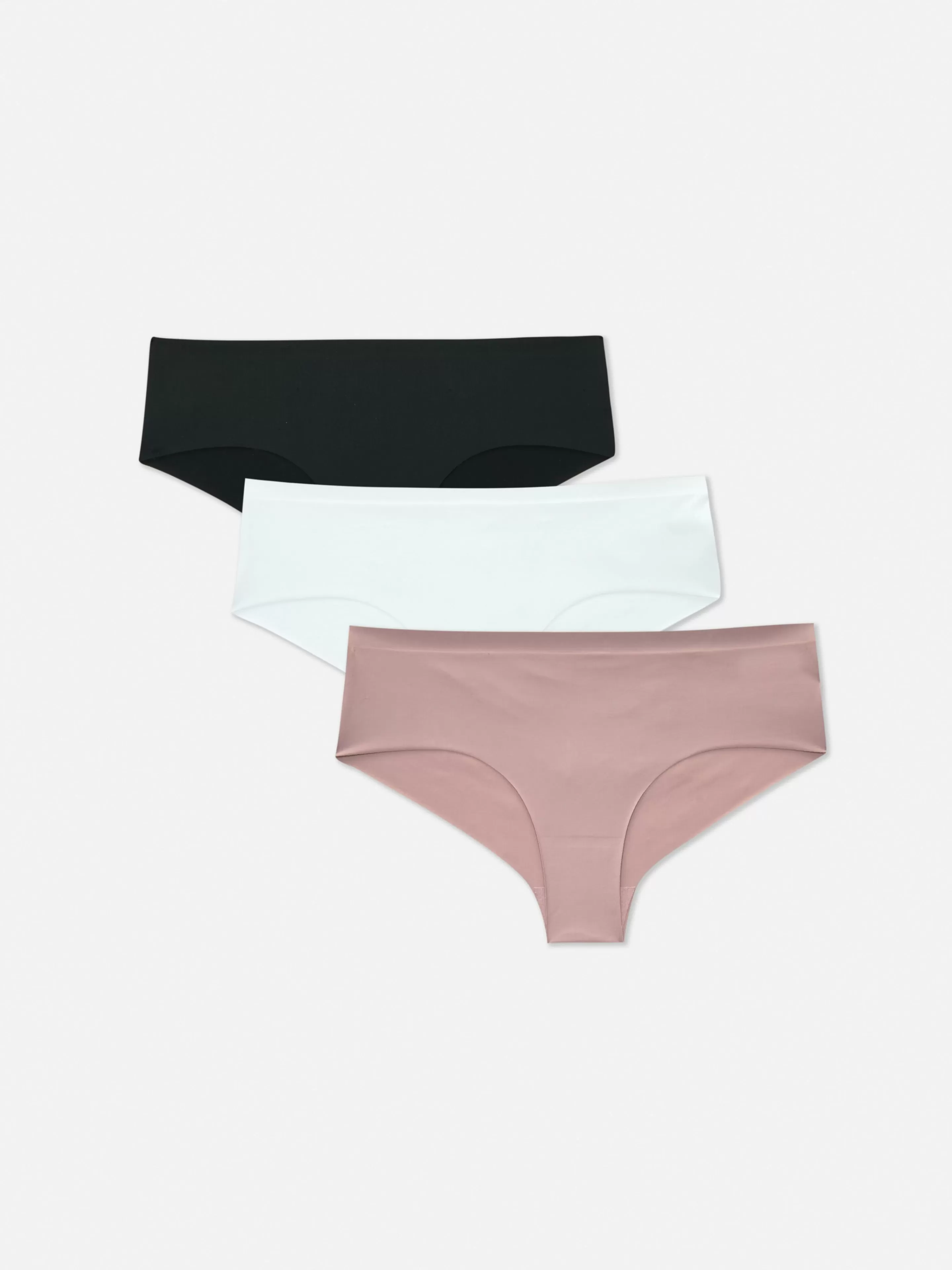 Primark Slips | Nahtlose Hipster-Slips, 3er-Pack Mokkafarben