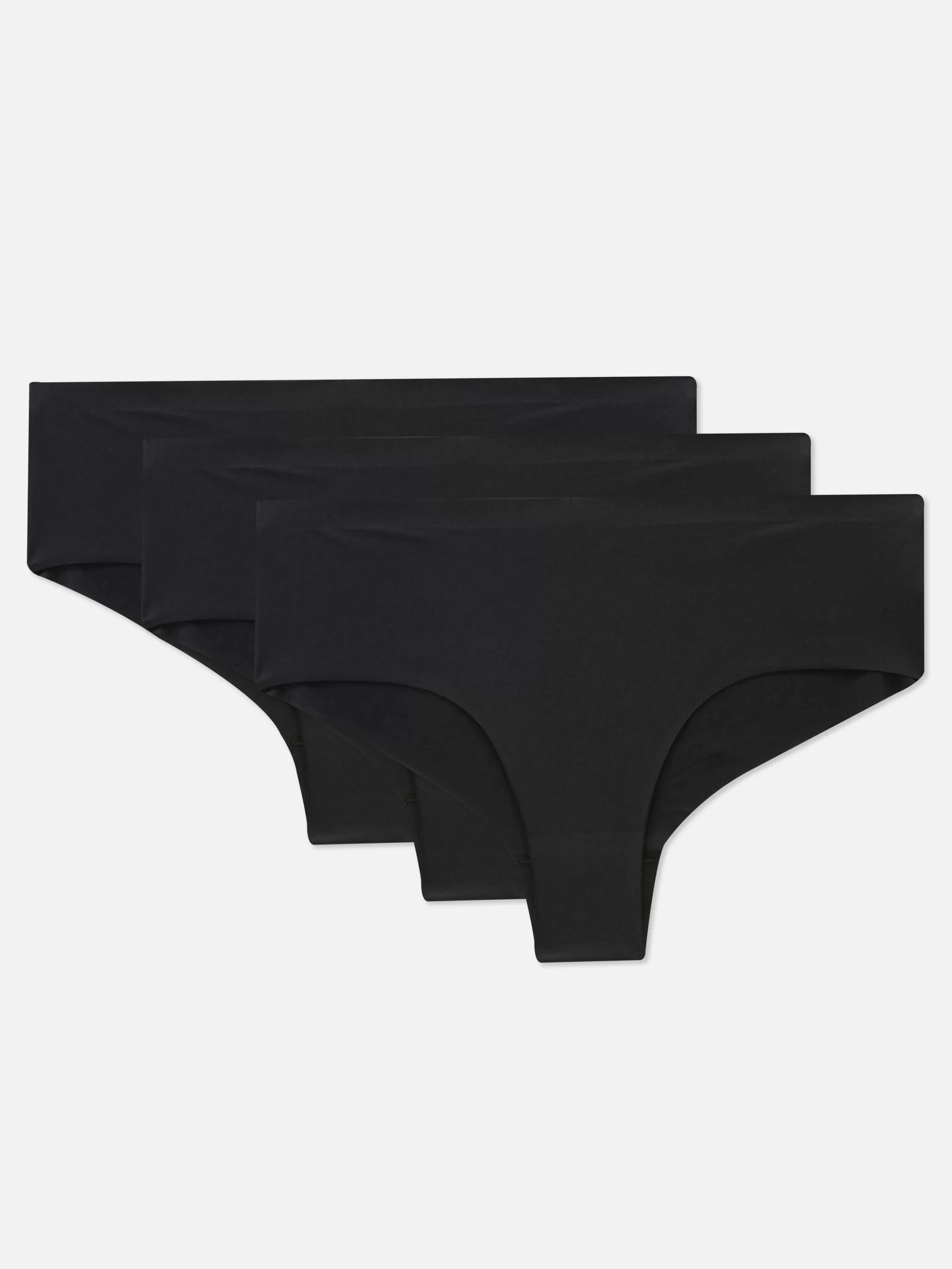 Primark Slips | Nahtlose Hipster-Slips, 3er-Pack Schwarz