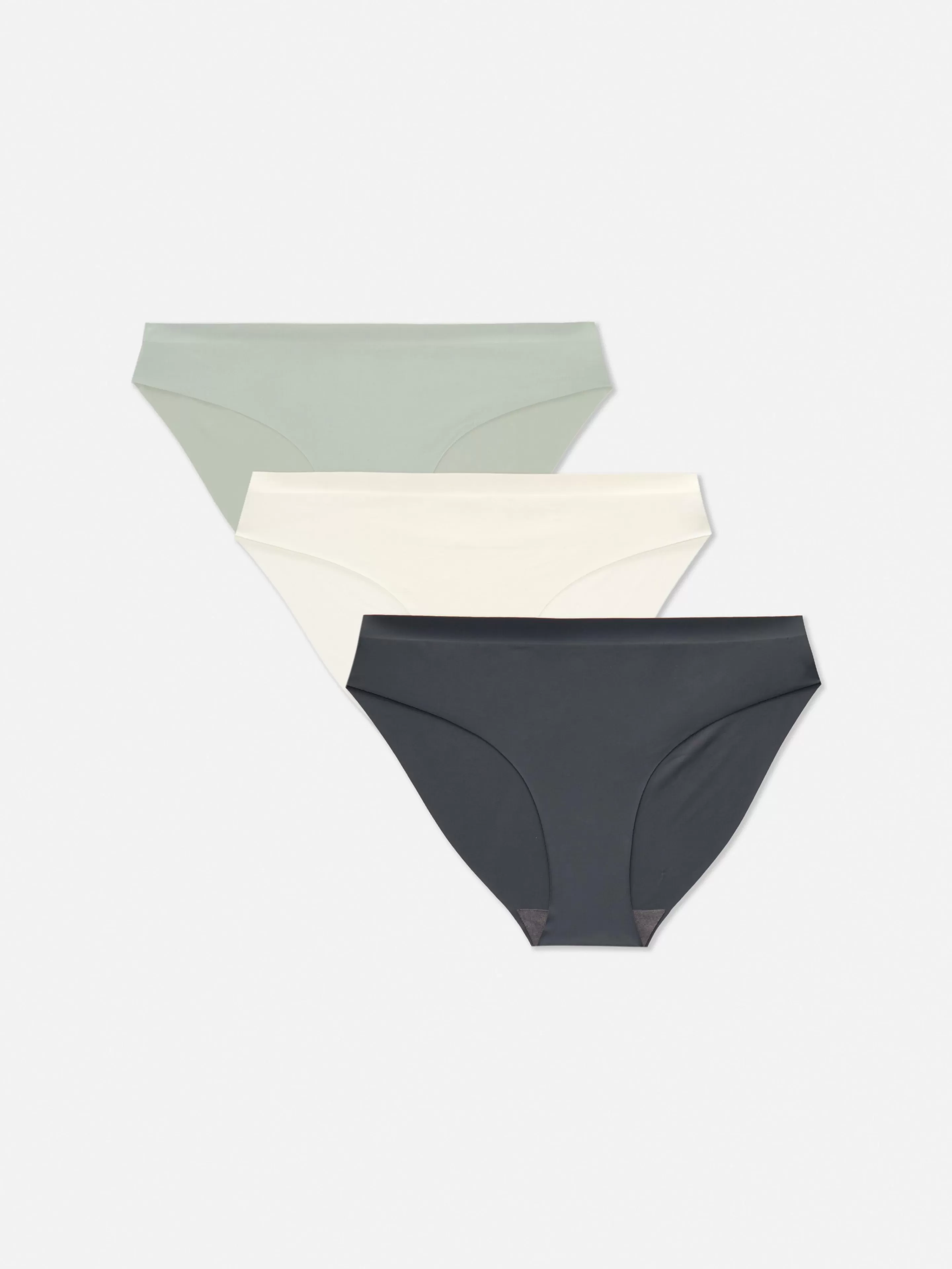 Primark Slips | Nahtlose Komfortslips, 3er-Pack Grün