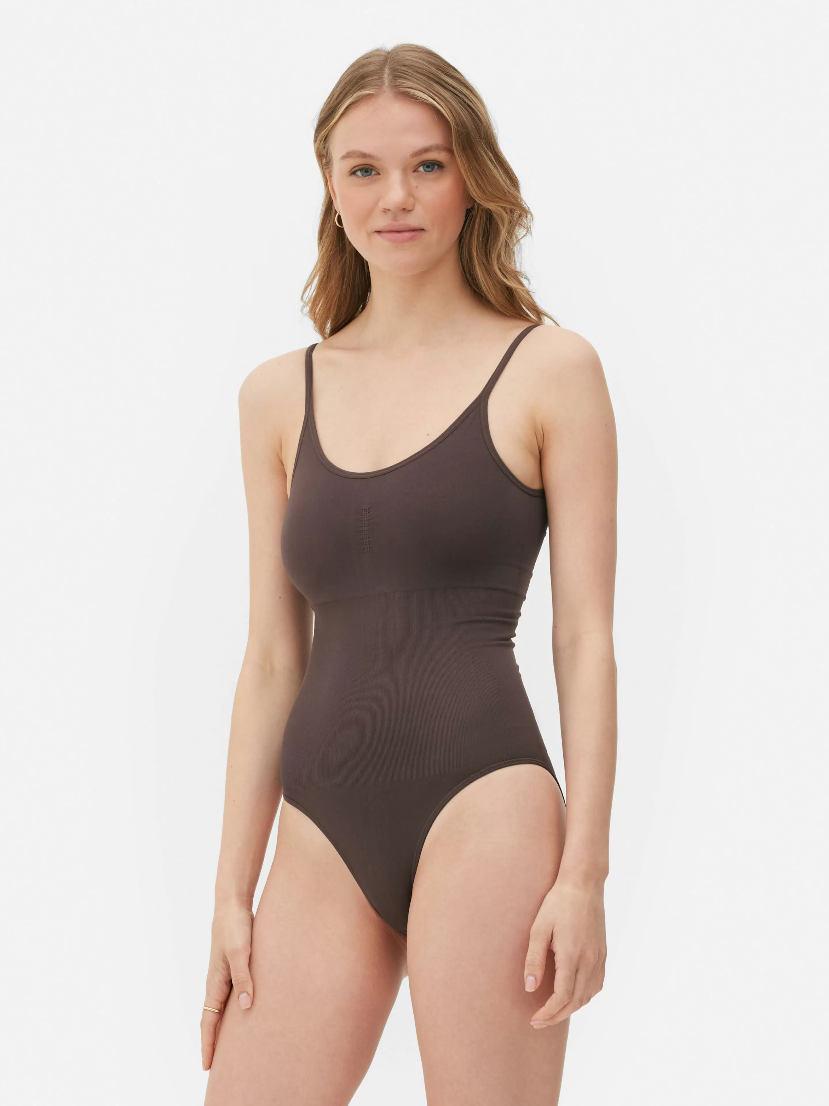 Primark Shapewear | Nahtloser Shapewear-Body Mit U-Ausschnitt Feige