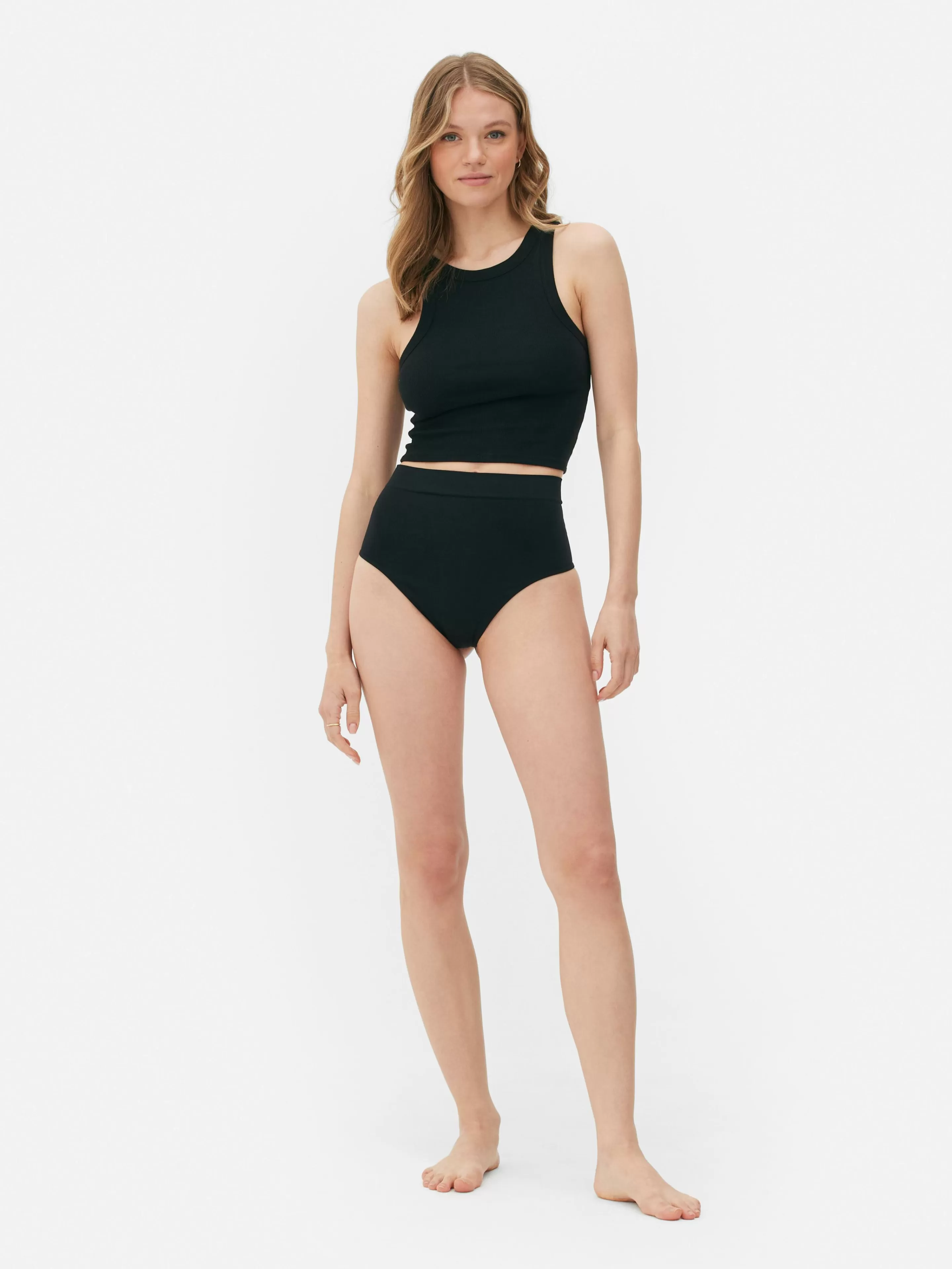 Primark Shapewear | Nahtloser Shapewear-Tanga Mit Hohem Bund Schwarz