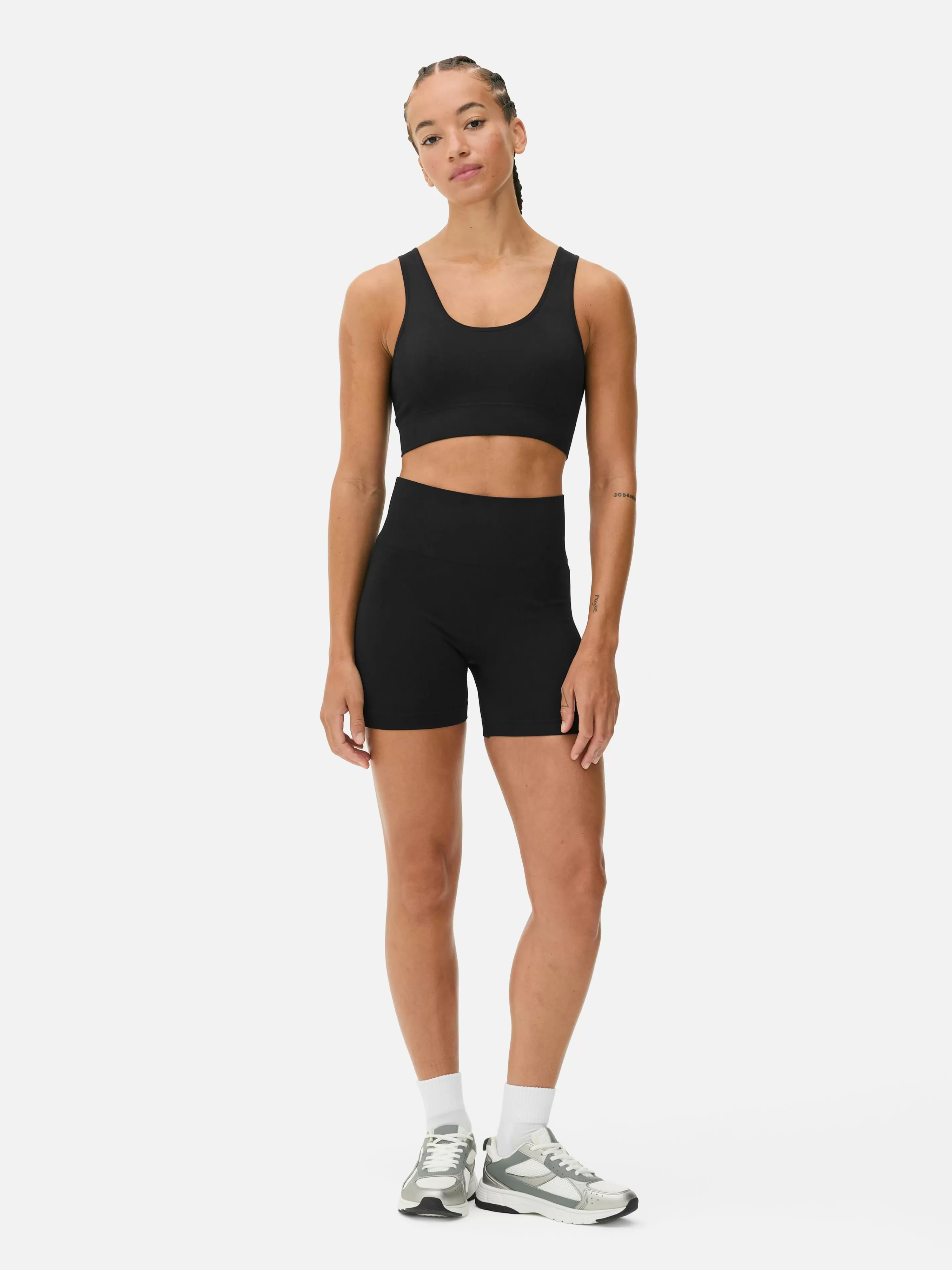 Primark Fitnesskleidung Und Activewear | Nahtloser Sport-BH Schwarz