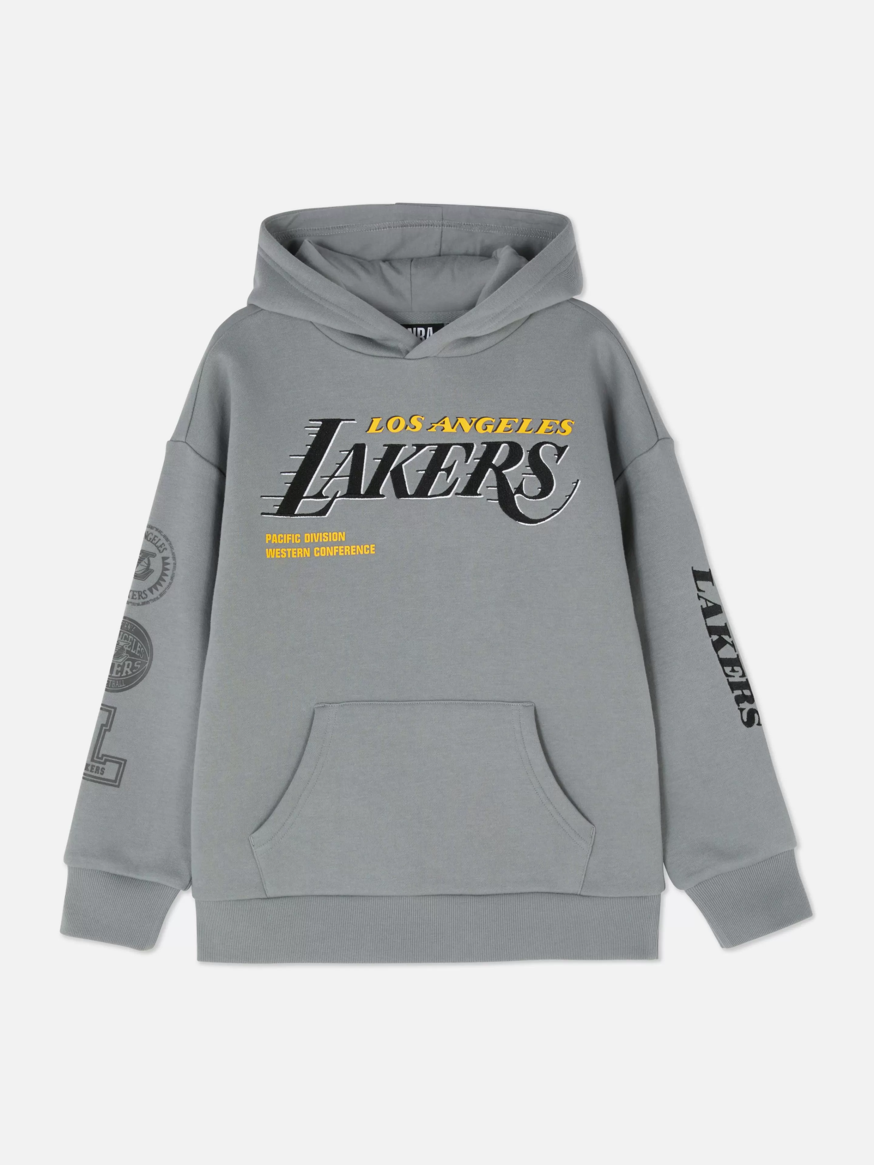 Primark Hoodies Und Sweatshirts | „NBA LA Lakers“ Hoodie Dunkelgrau