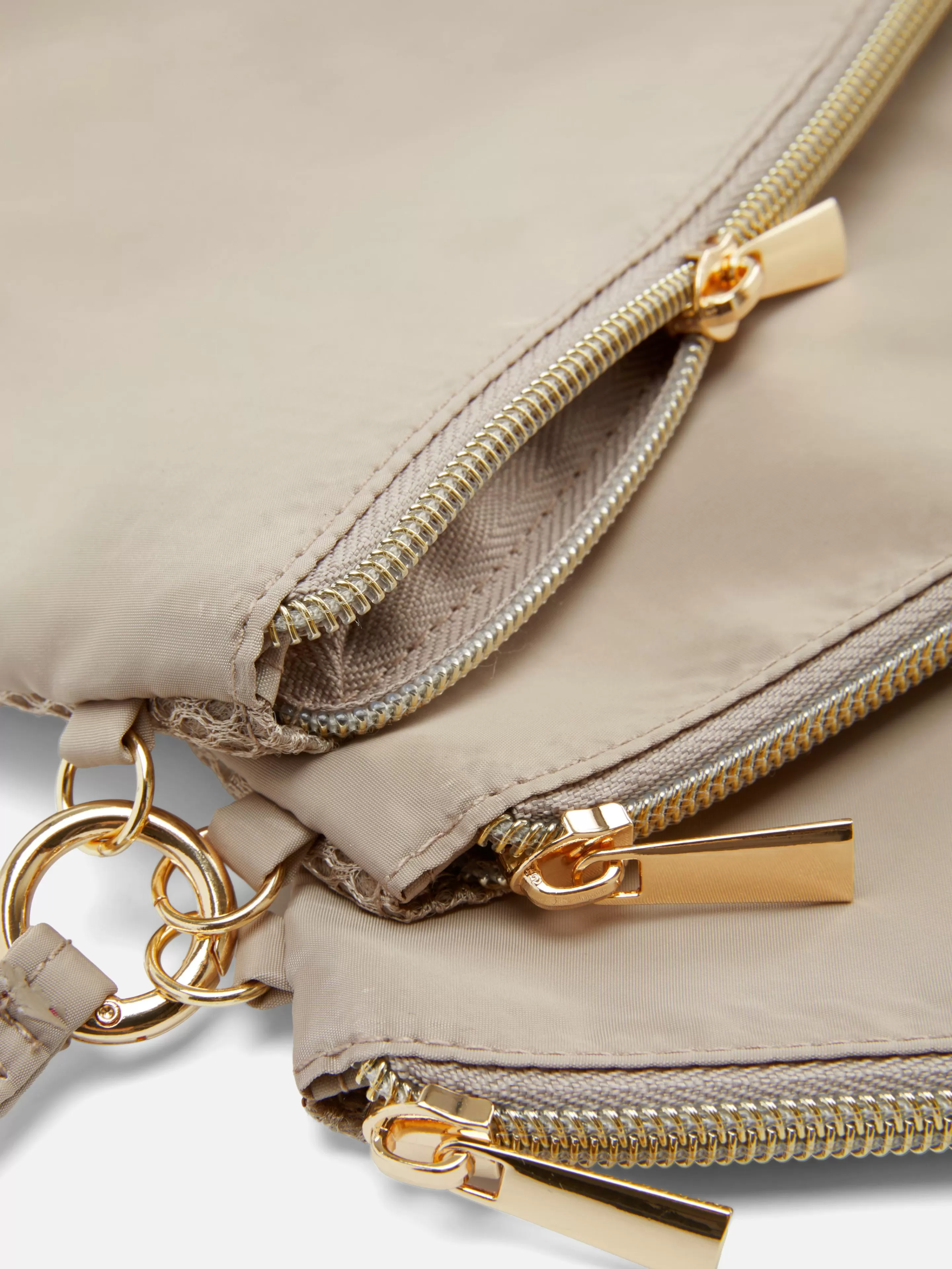 Primark Taschen Und Portemonnaies | Netzstoffbeutel, 3er-Pack Beige