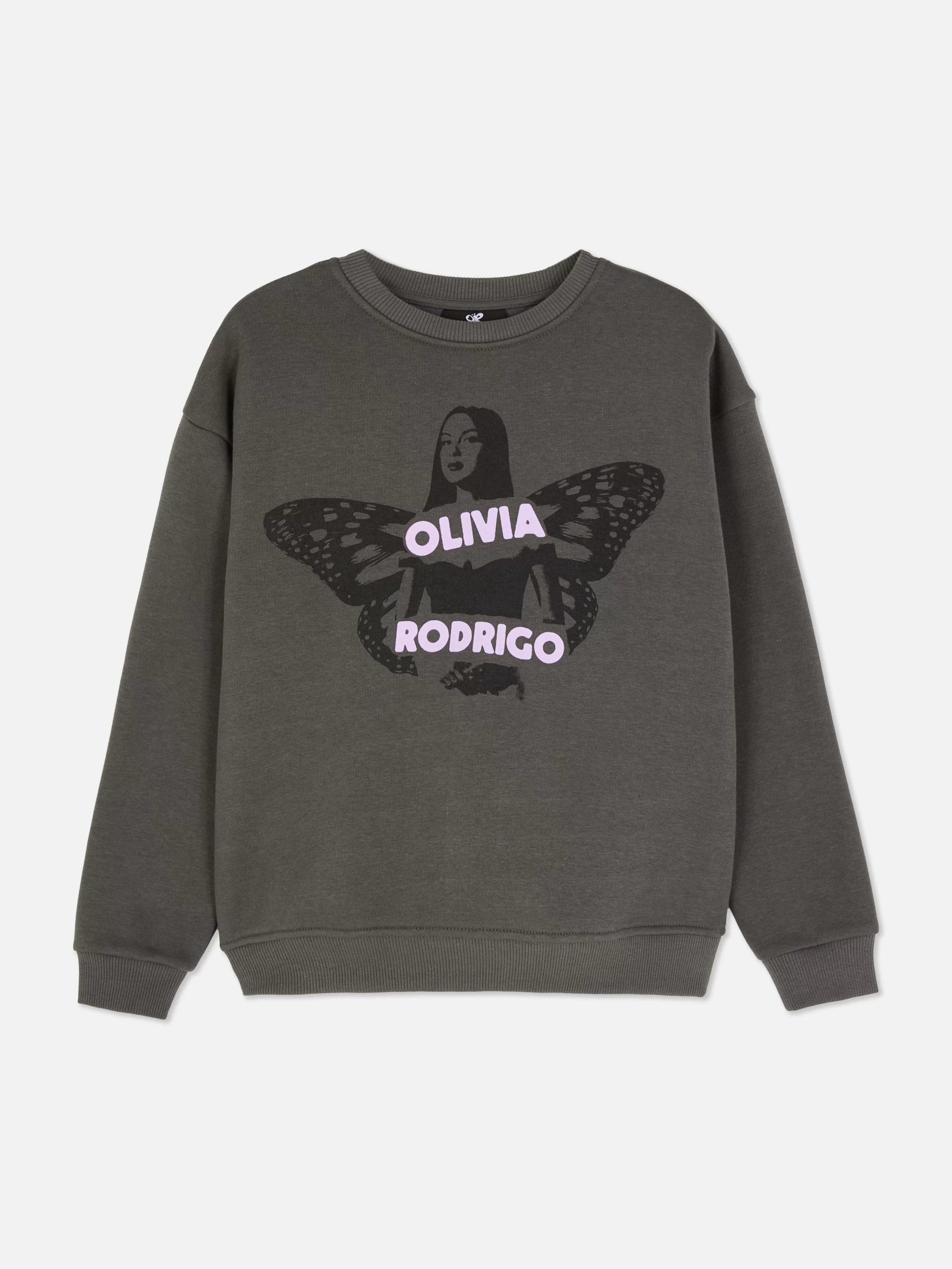 Primark Hoodies Und Sweatshirts | „Olivia Rodrigo“ T-Shirt Mit Grafik Anthrazitfarben