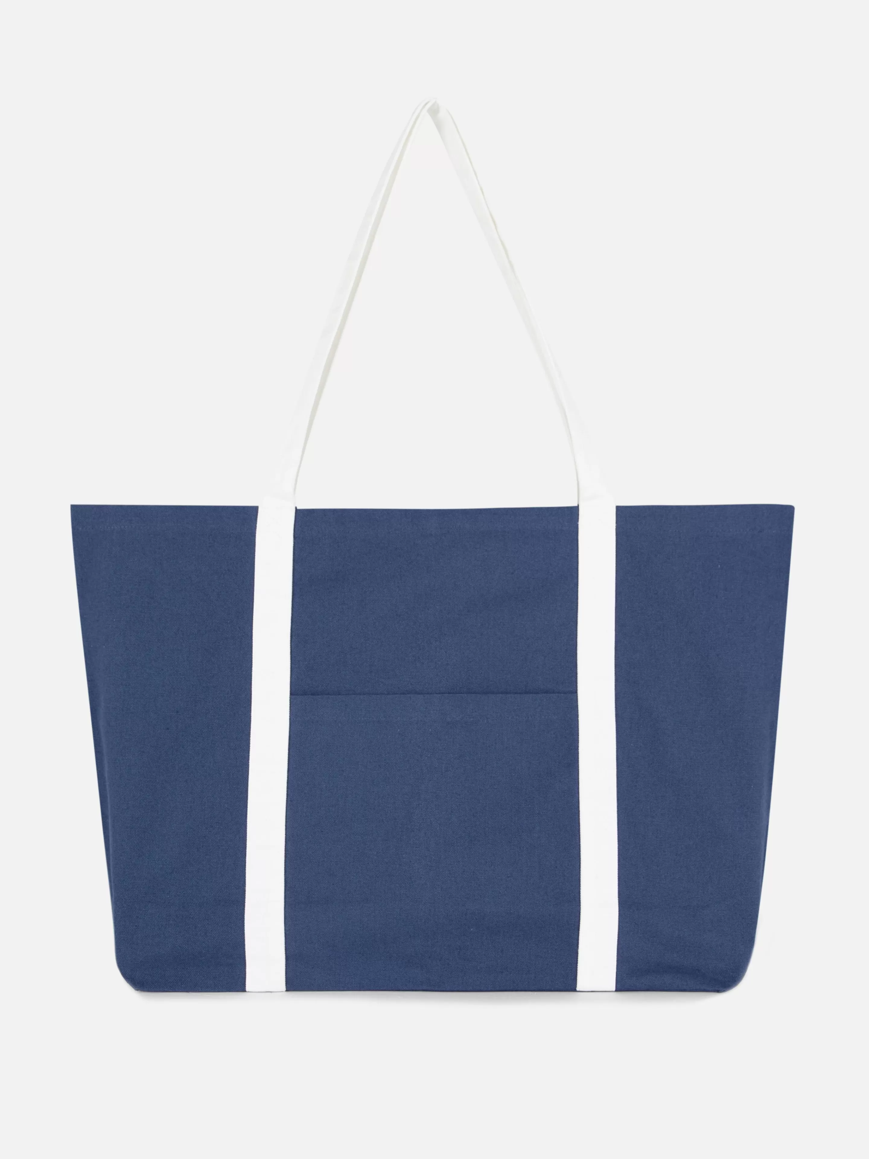 Primark Taschen Und Portemonnaies | Oversize-Tragetasche Aus Canvas Marineblau