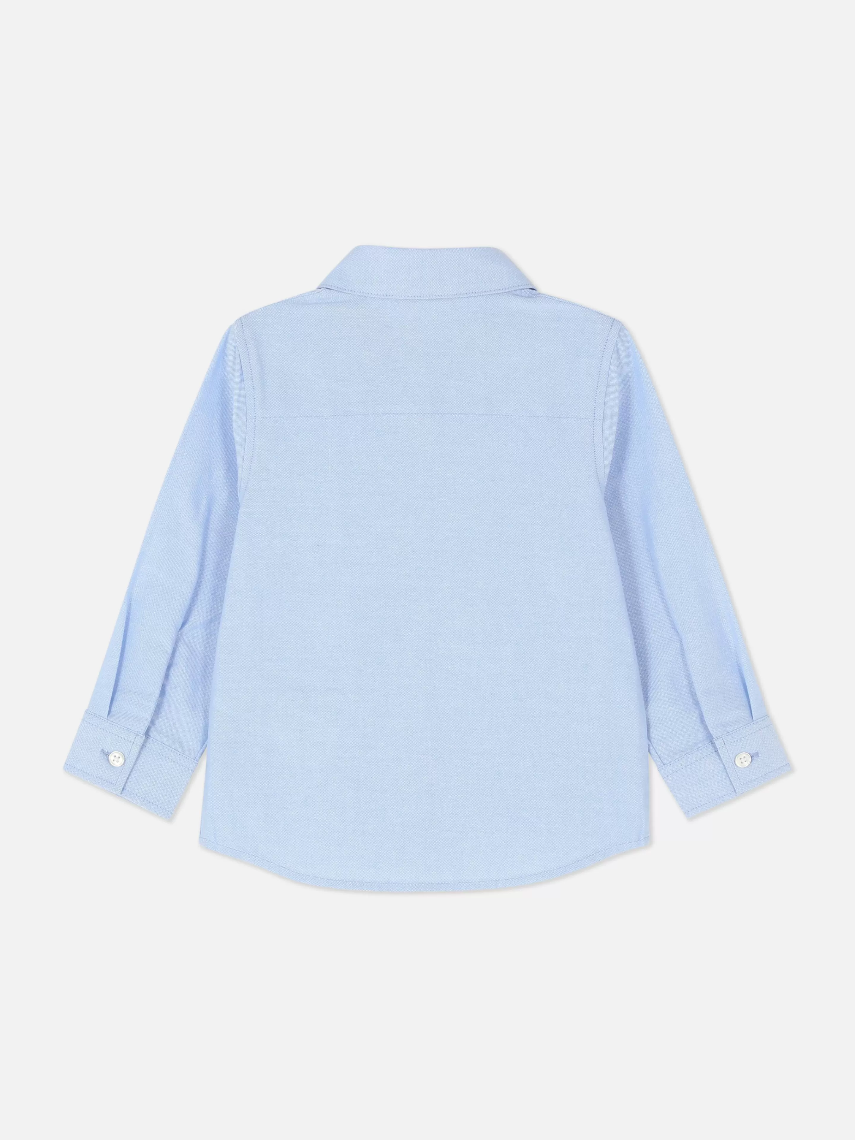 Primark Tops Und T-Shirts | Oxford-Hemd Mit Knopfleiste Blau