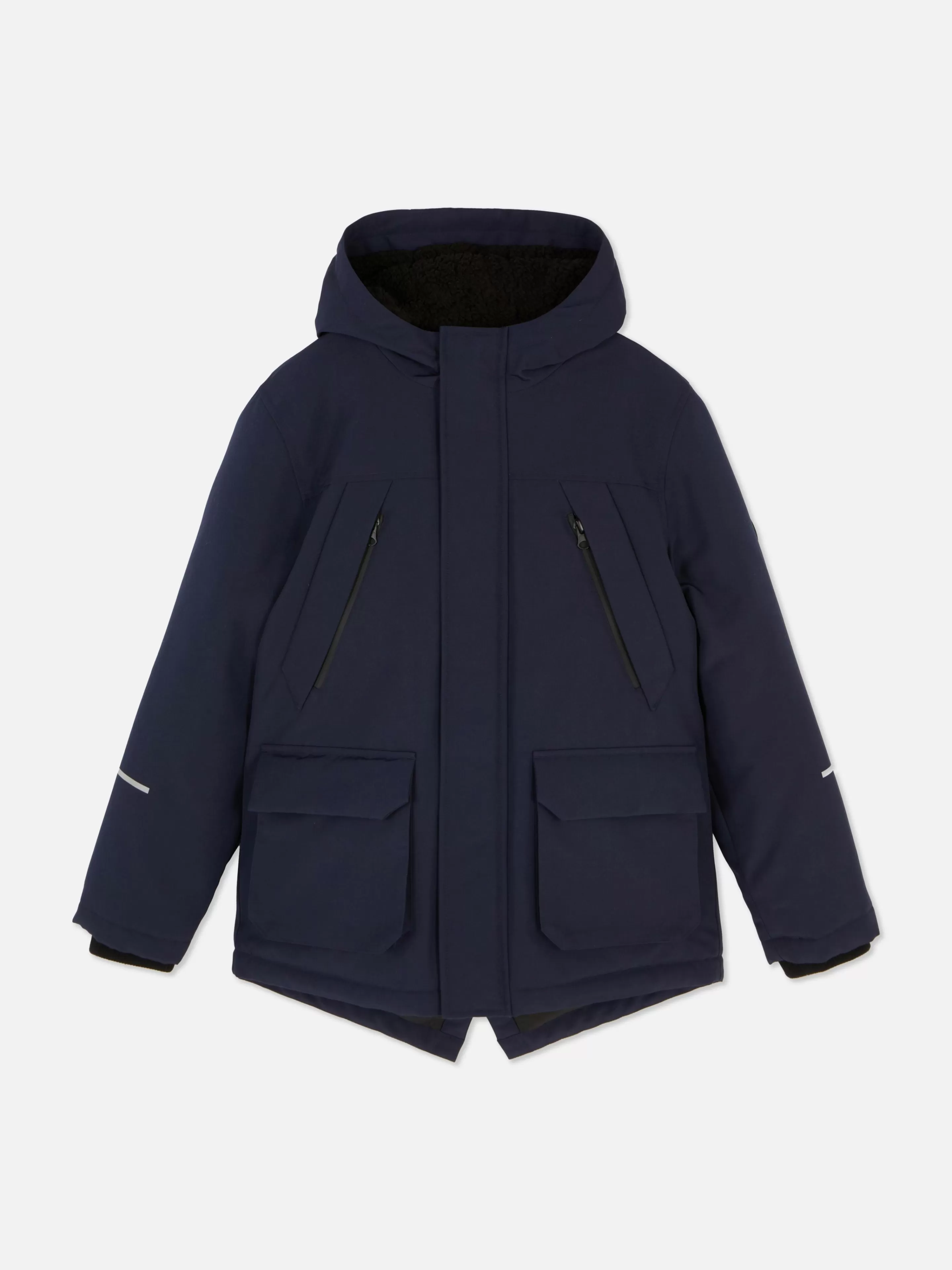 Primark Jacken Und Mäntel | Parka Mit Kapuze (Teeny Boys) Marineblau