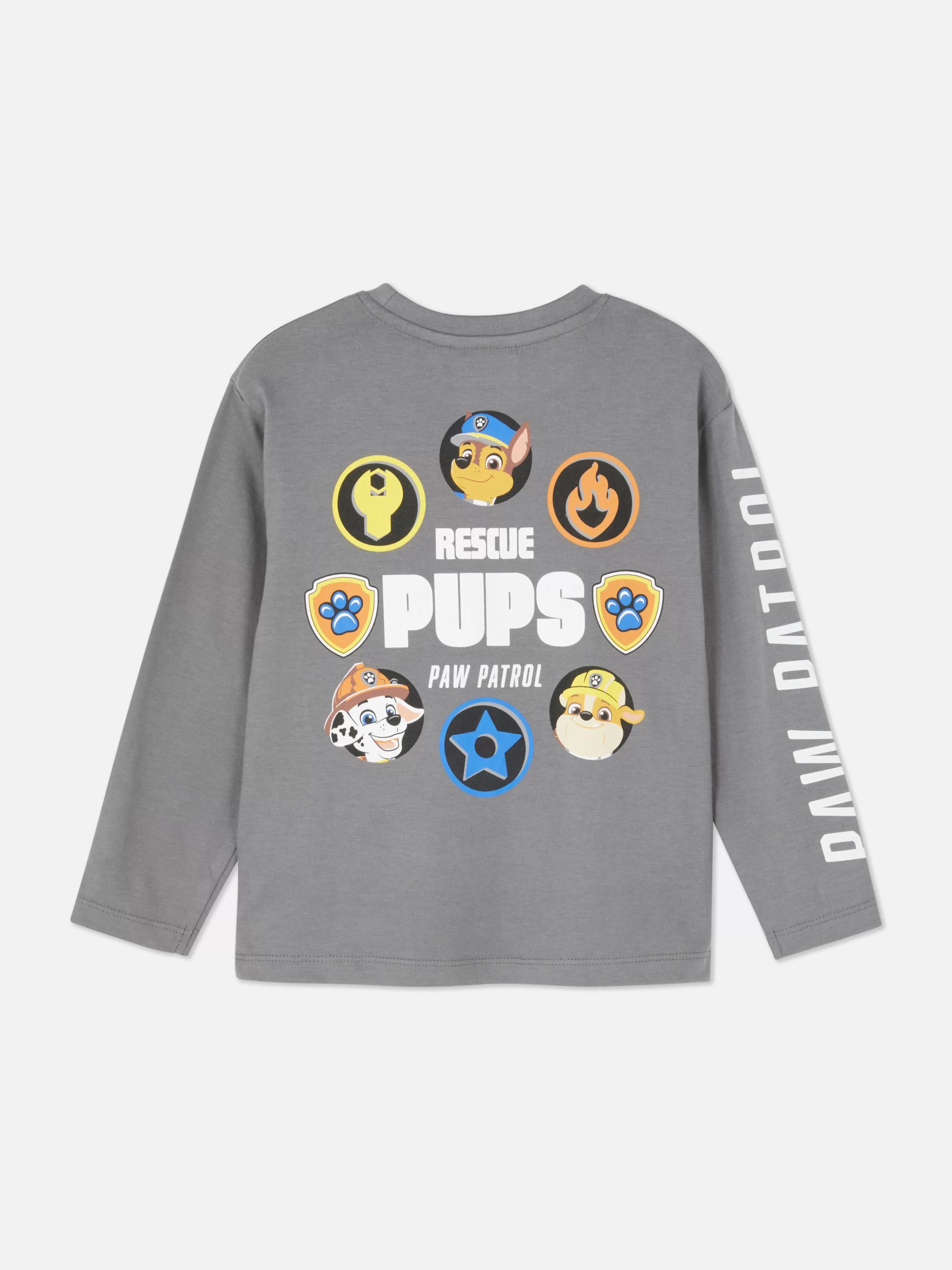 Primark Tops Und T-Shirts | „PAW Patrol“ Langarmshirt Anthrazitfarben