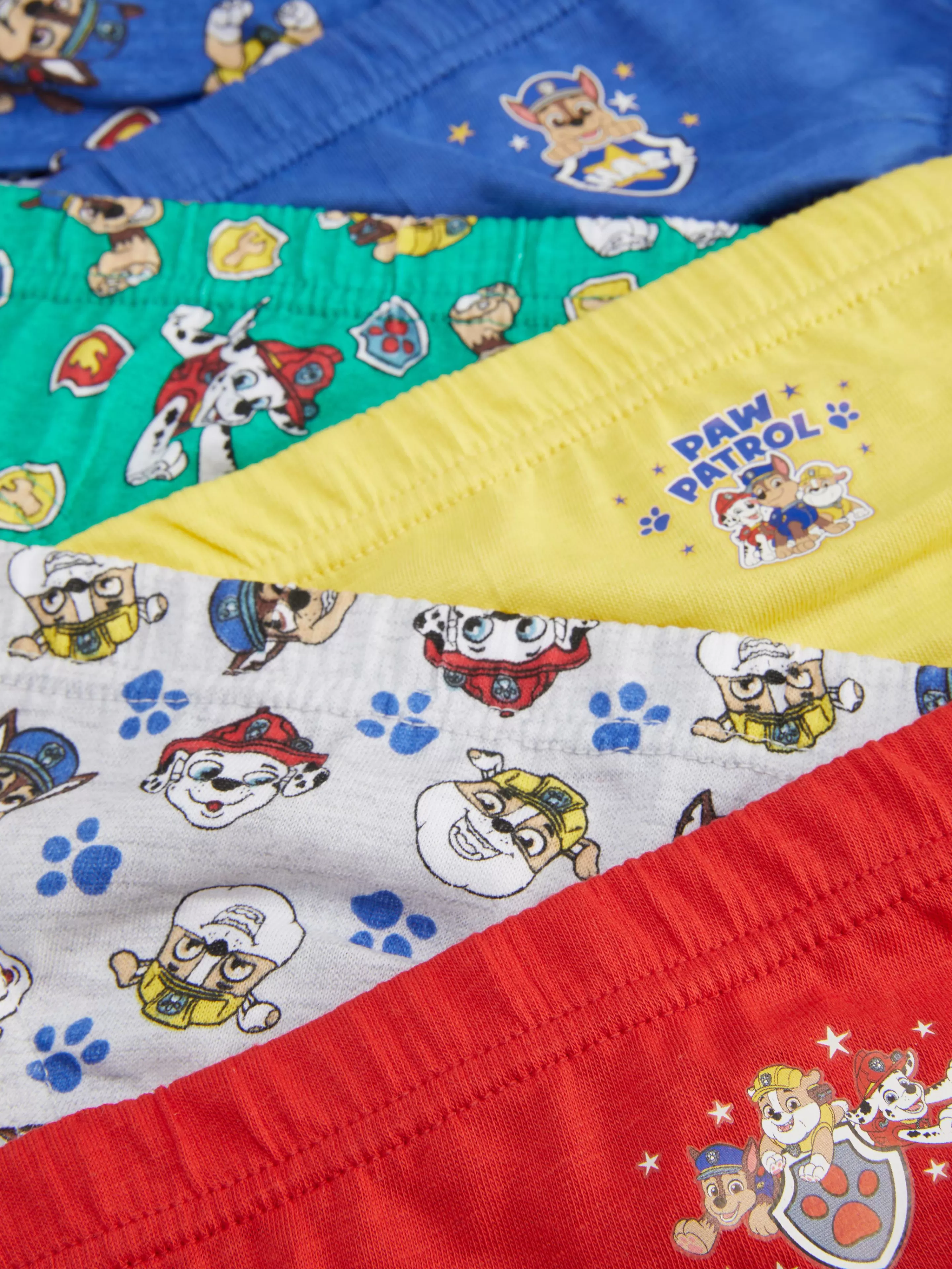 Primark Unterwäsche | „PAW Patrol“ Slips, 6er-Pack Multi