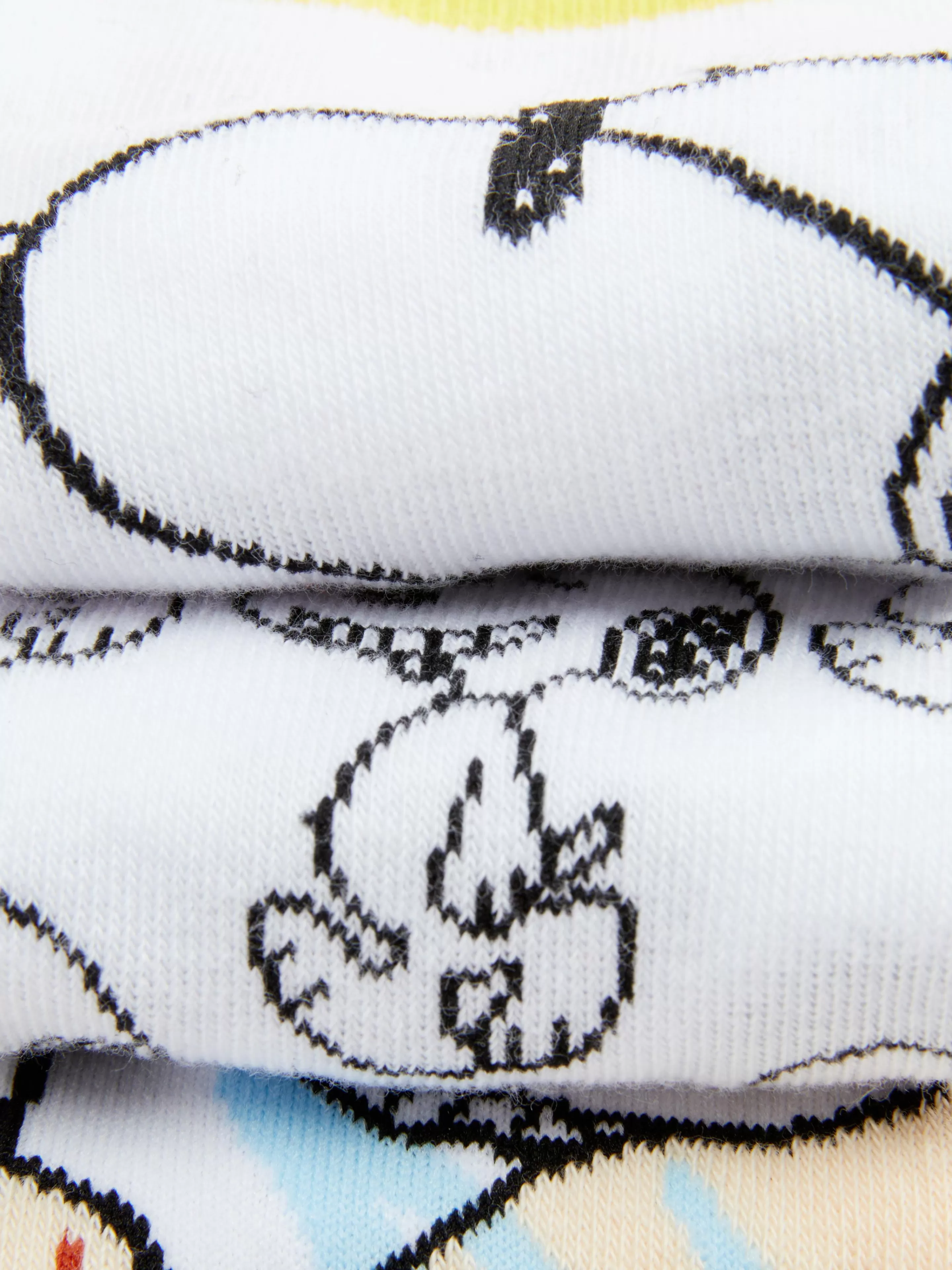 Primark Socken | „Peanuts Snoopy“ Sneakersocken, 3er-Pack Multi