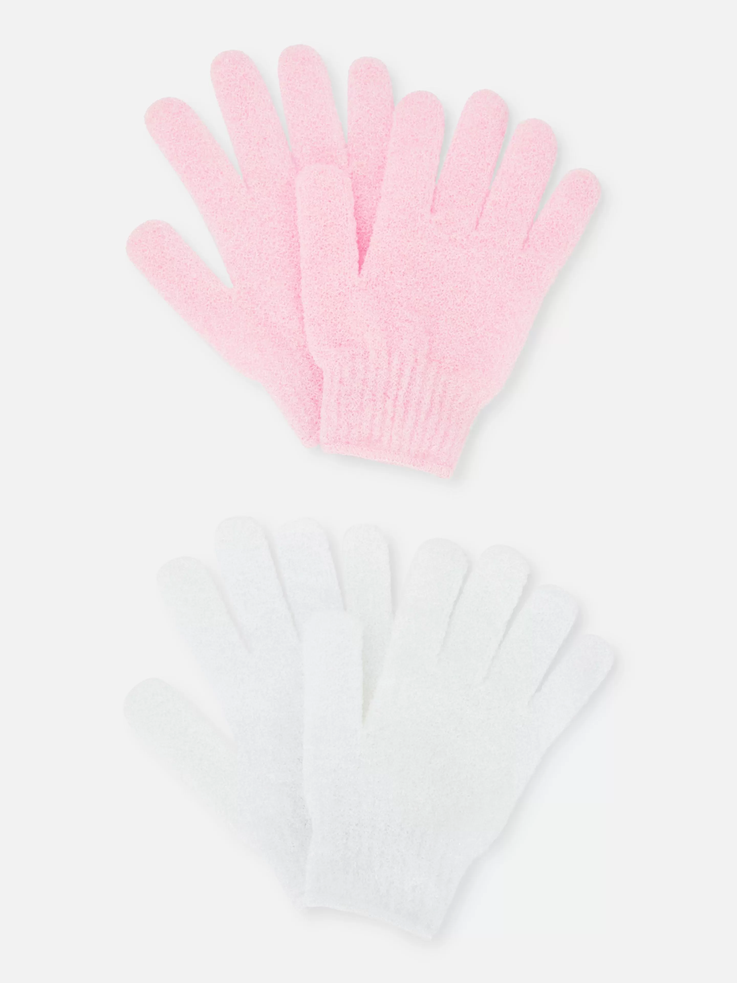 Primark Peelings | Peeling-Handschuhe, 2er-Pack Multi