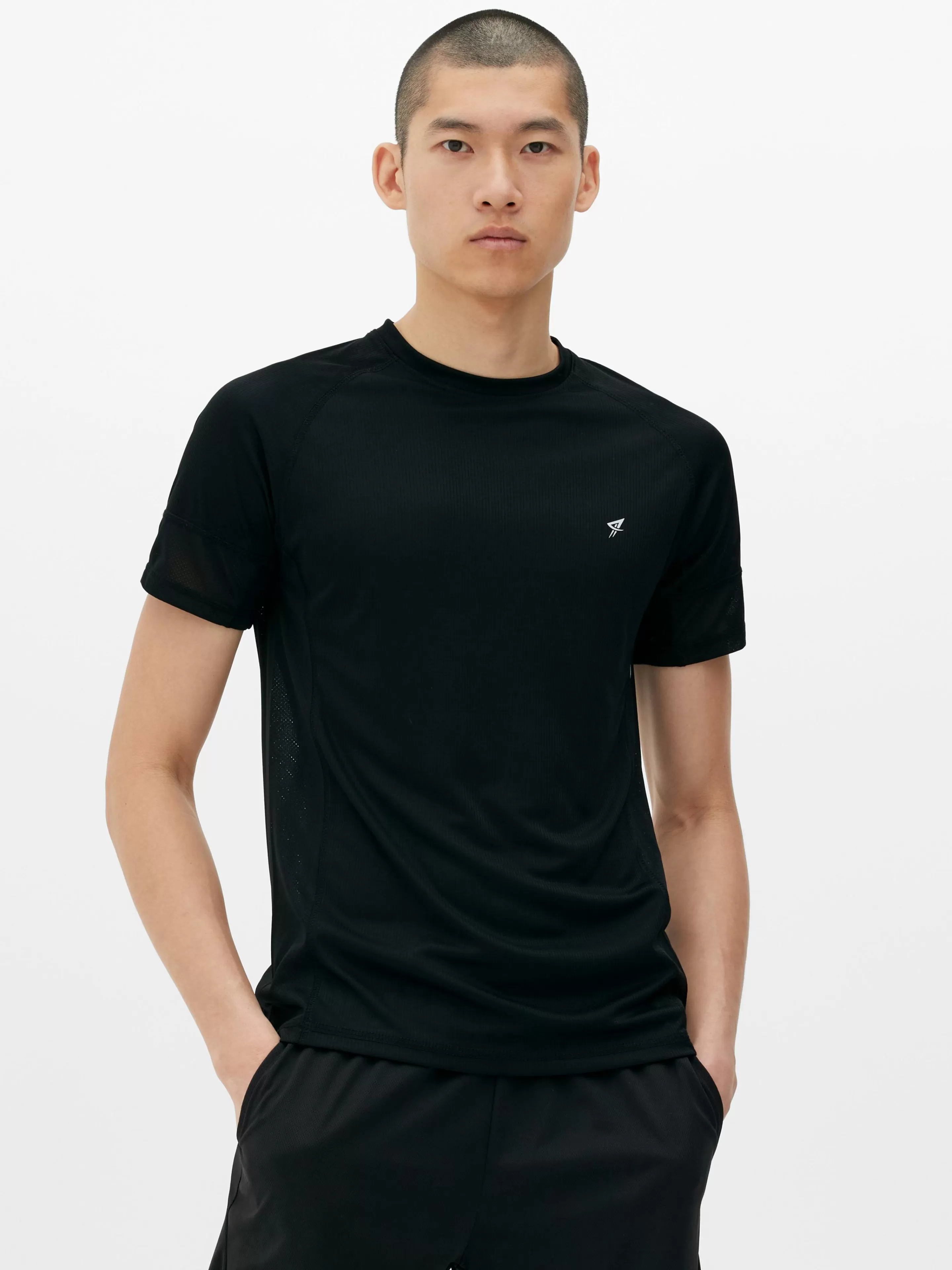 Primark Sportbekleidung | Performance T-Shirt Mit Rundhalsausschnitt Schwarz