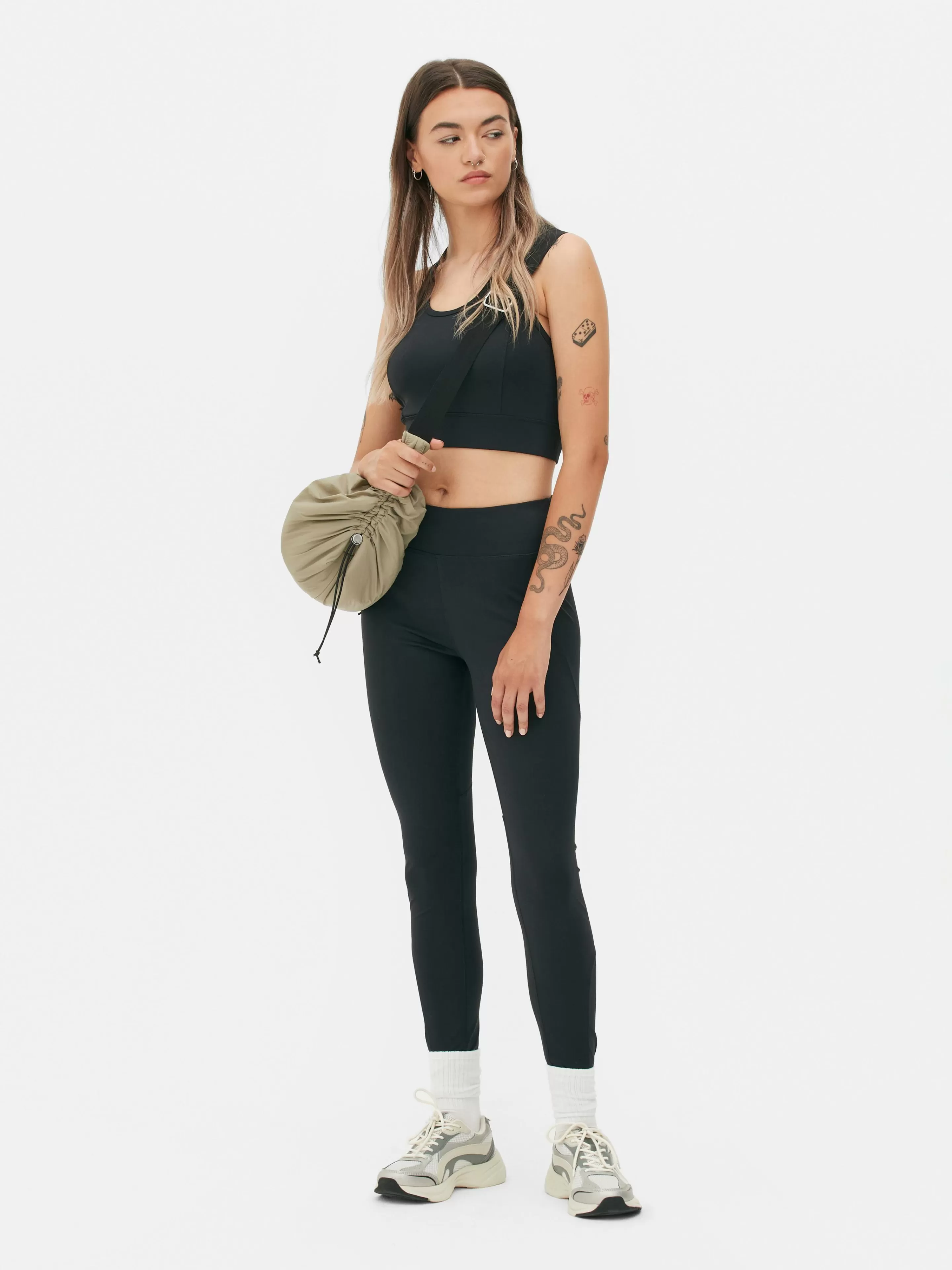 Primark Fitnesskleidung Und Activewear | Performance-Leggings Schwarz