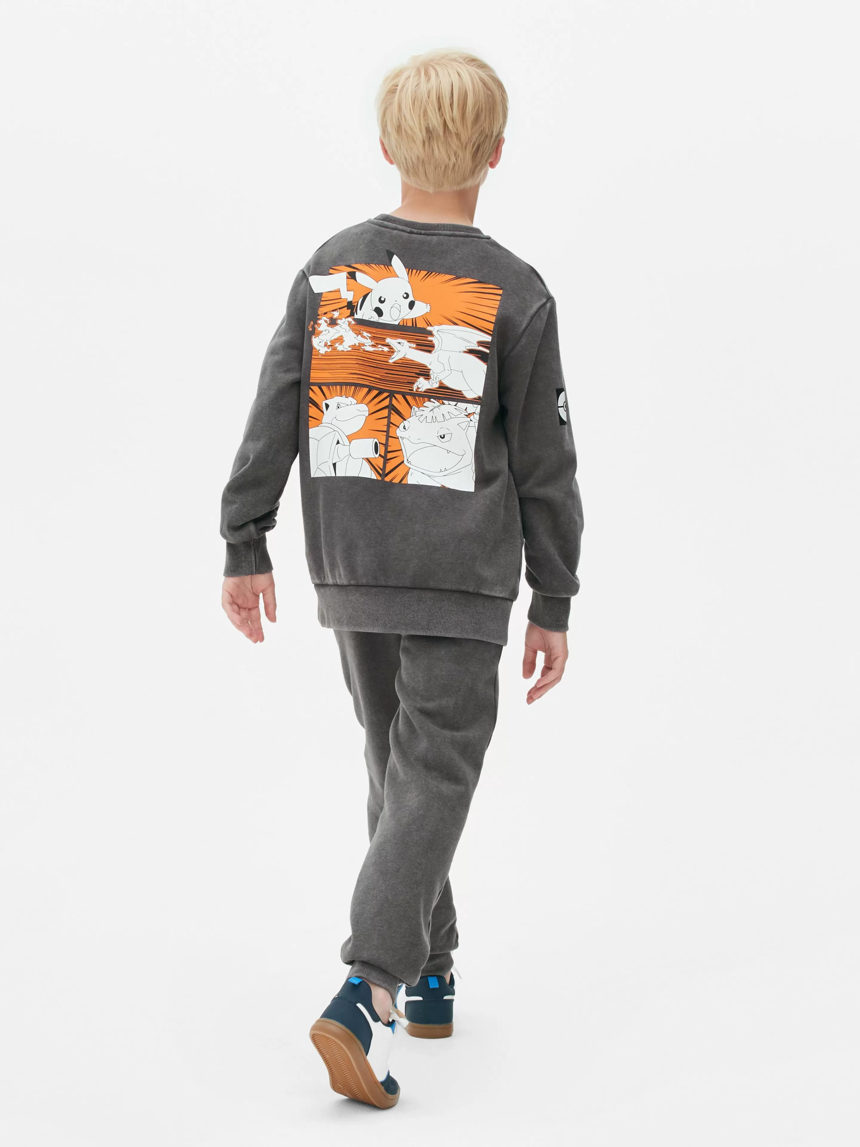 Primark Hoodies Und Sweatshirts | „Pokémon“ Sweatshirt Mit Grafik Dunkelgrau