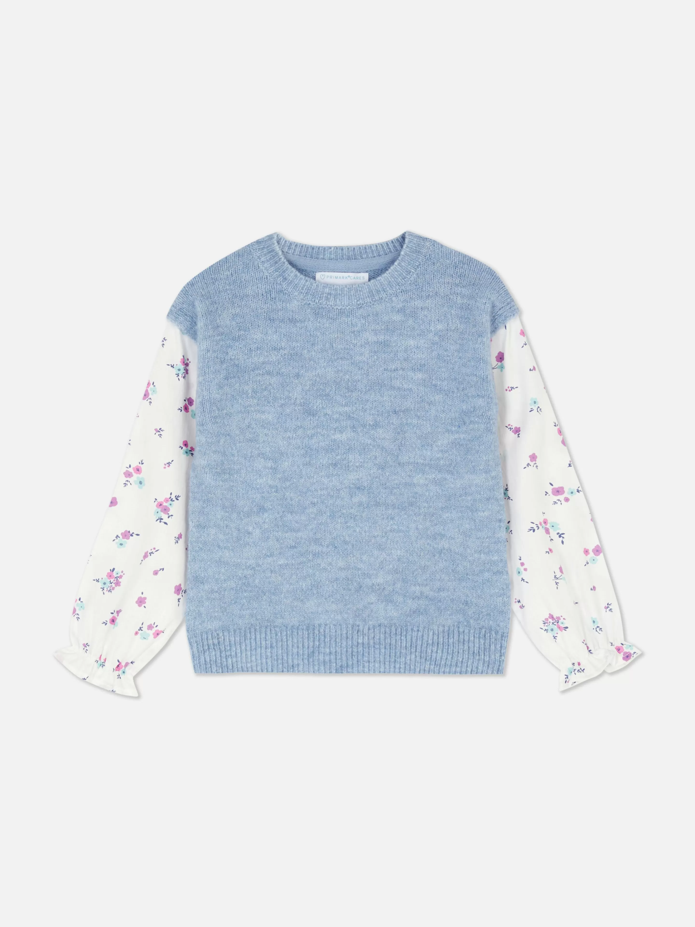 Primark Pullover Und Cardigans | Pullover Mit Kontrastärmeln Blau