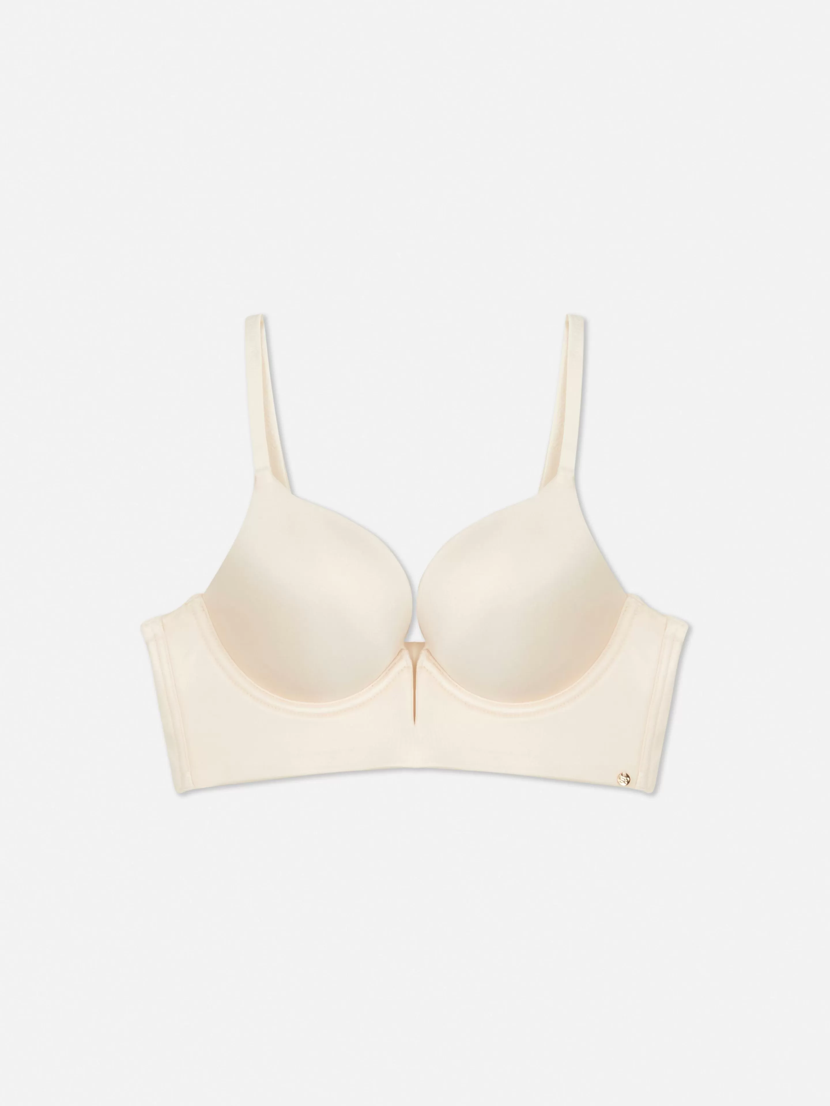 Primark Shapewear | Push-up-BH Mit Tiefem V-Ausschnitt Austerfarben