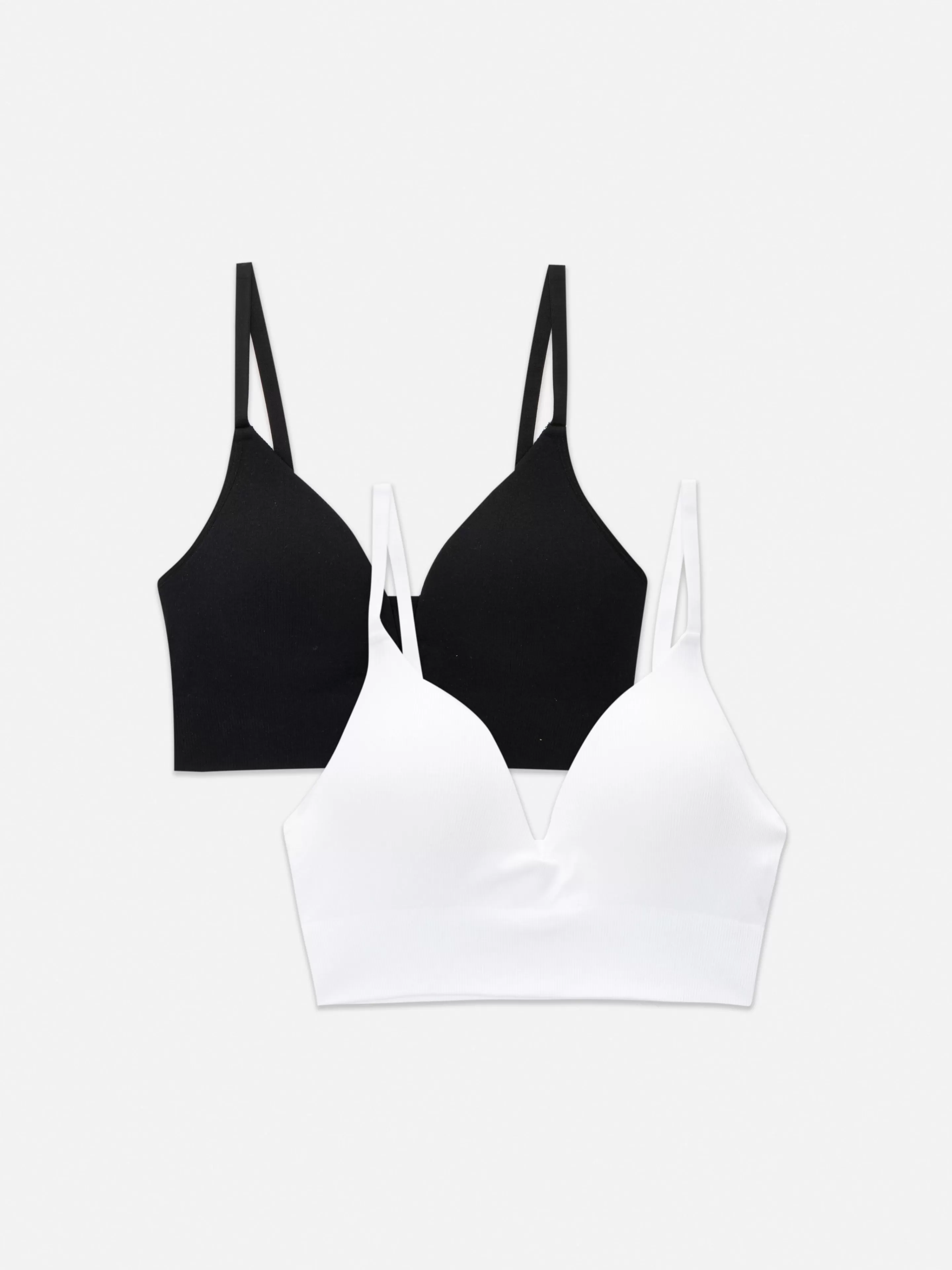 Primark Bhs | Push-up-BHs, 2er-Pack Schwarz