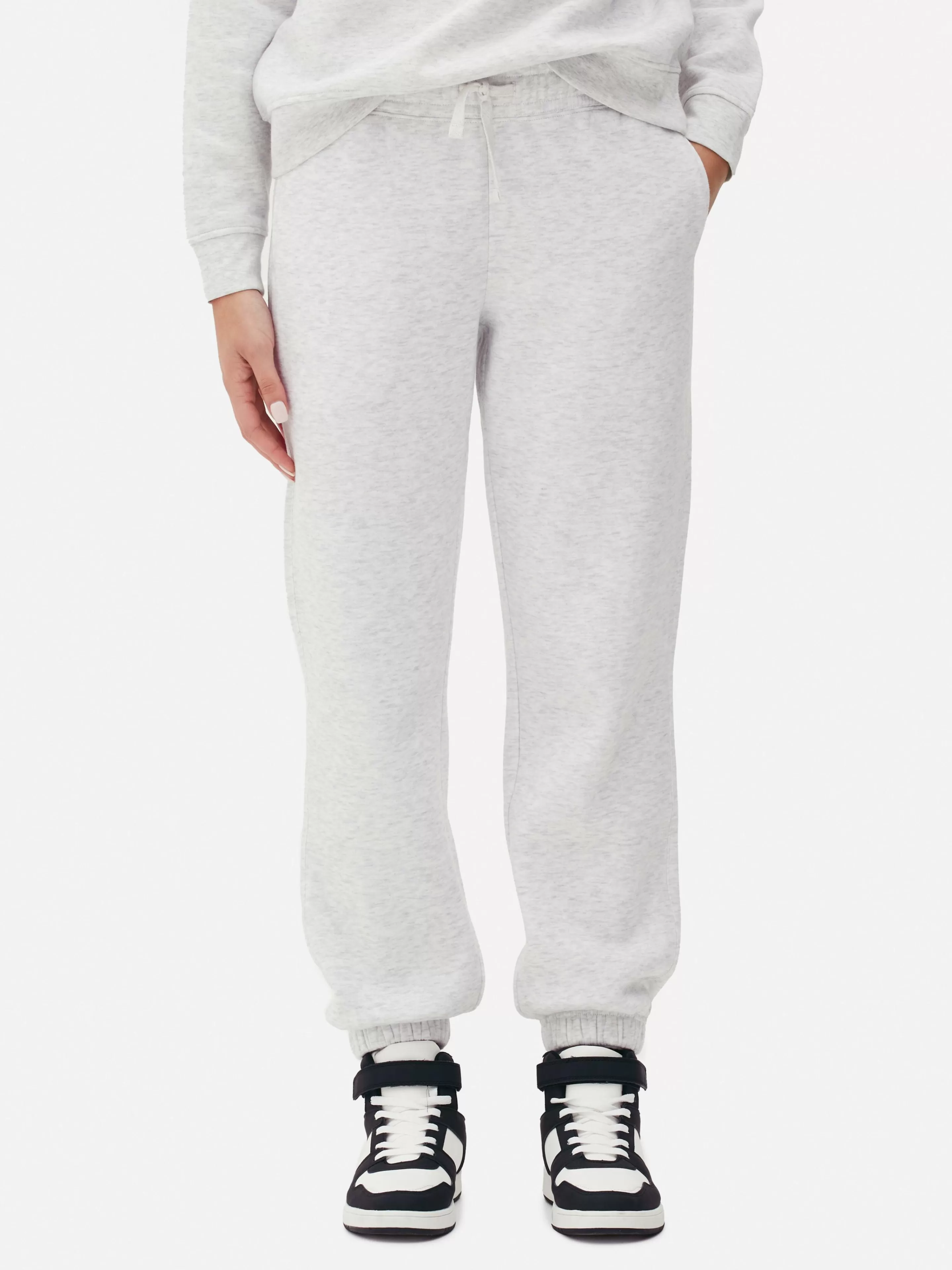 Primark Loungewear | Jogginghosen | Regular-Fit-Jogginghose Mit Bündchen Grau meliert