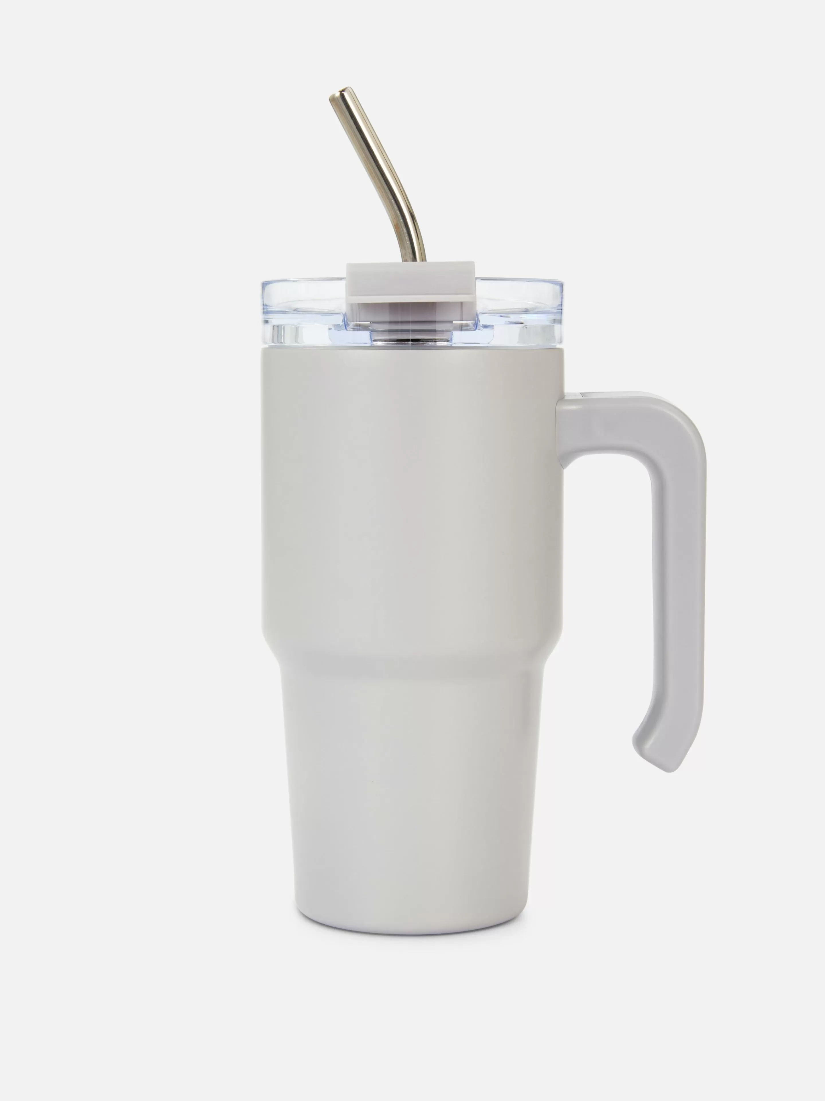 Primark Tassen Und Becher | Reisebecher Aus Edelstahl, 0,6 L Hellgrau