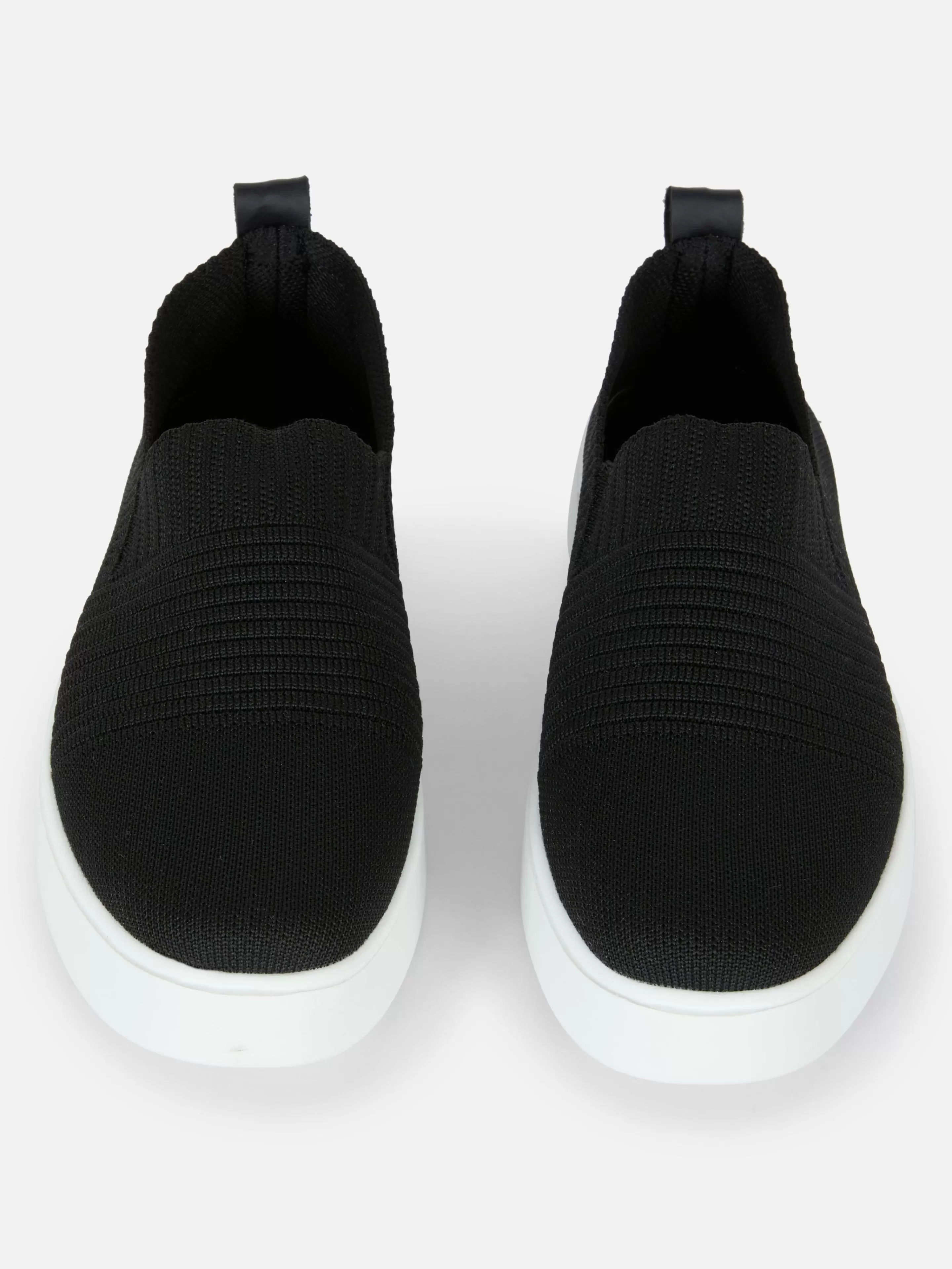 Primark Sneakers | Rippstrick-Sneakers Schwarz