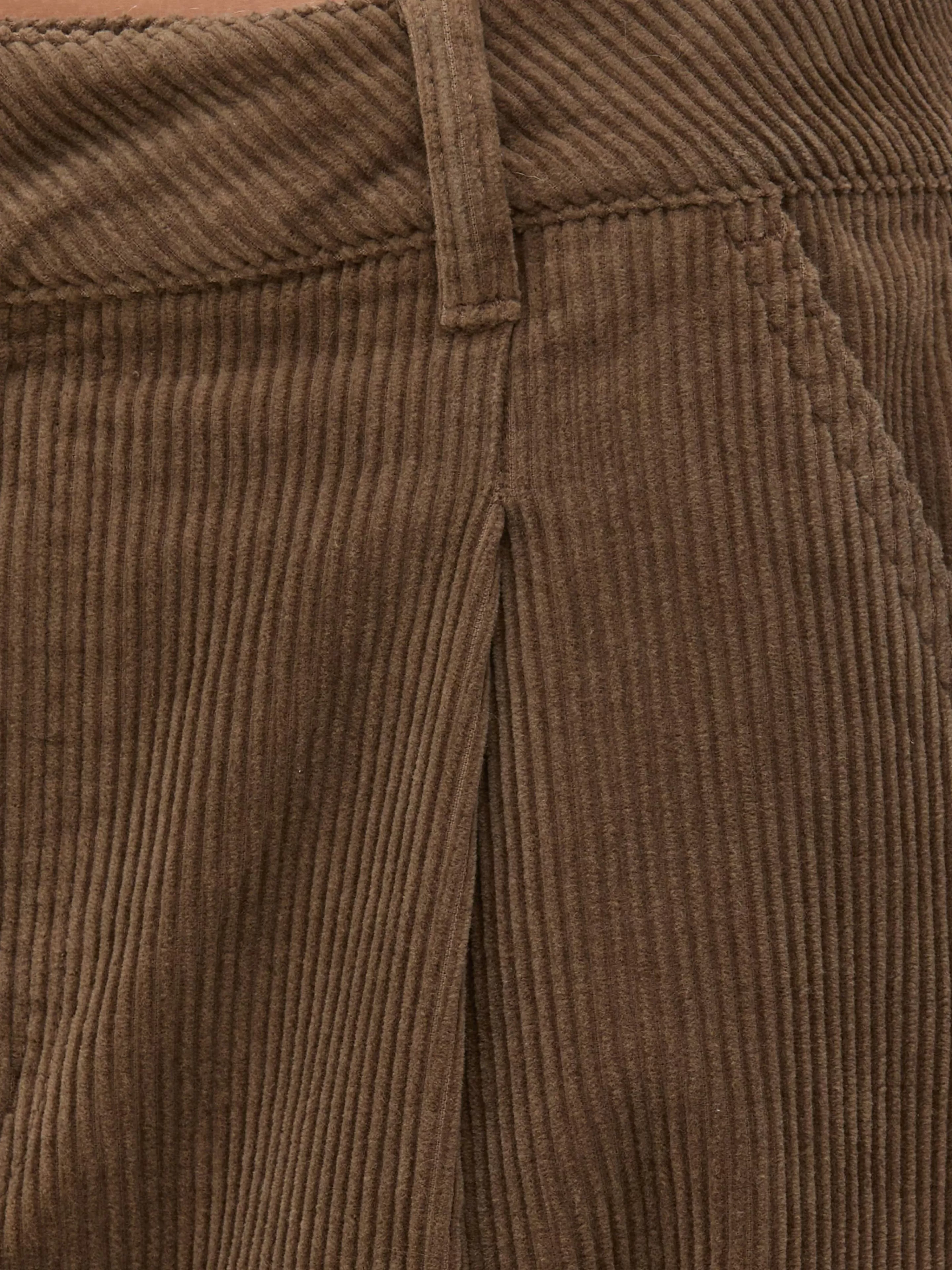Primark Denim | Hosen Und Leggings | „Rita Ora“ Cordhose Mit Weitem Bein Braun