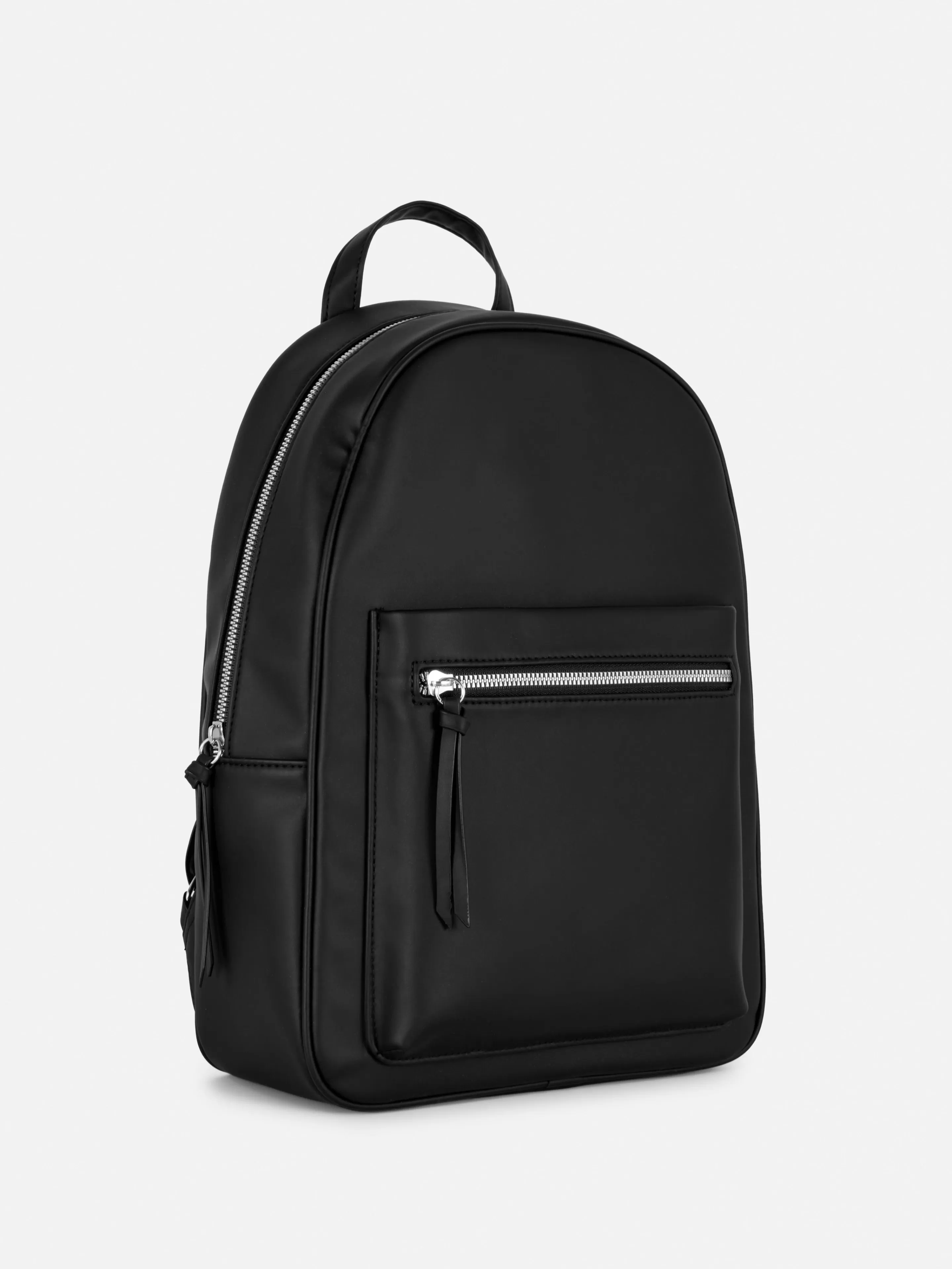 Primark Taschen Und Portemonnaies | Rucksack Aus Kunstleder Schwarz