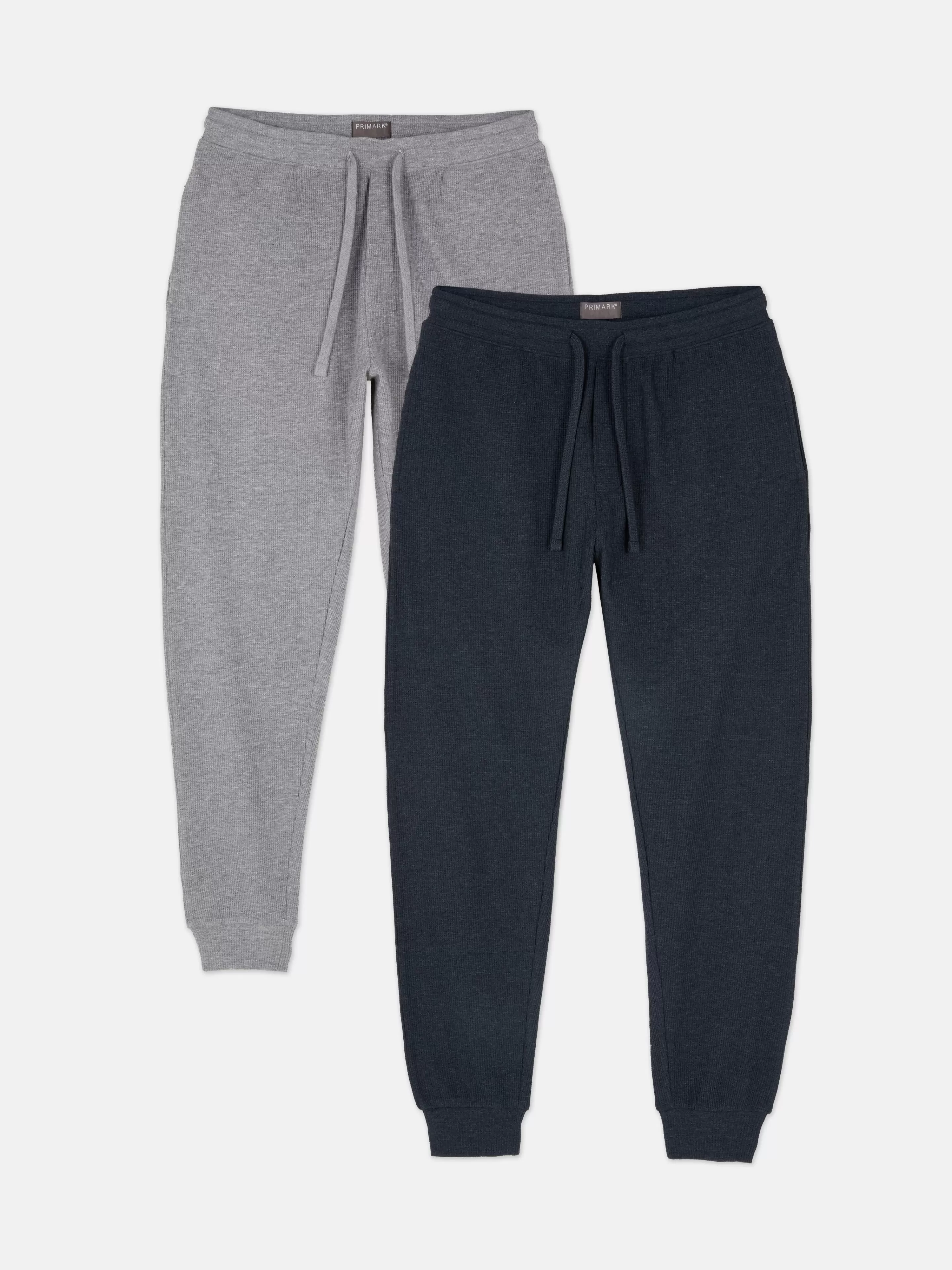 Primark Schlafanzüge | Loungewear | Schlafanzughose Mit Bündchen, 2er-Pack Grau meliert