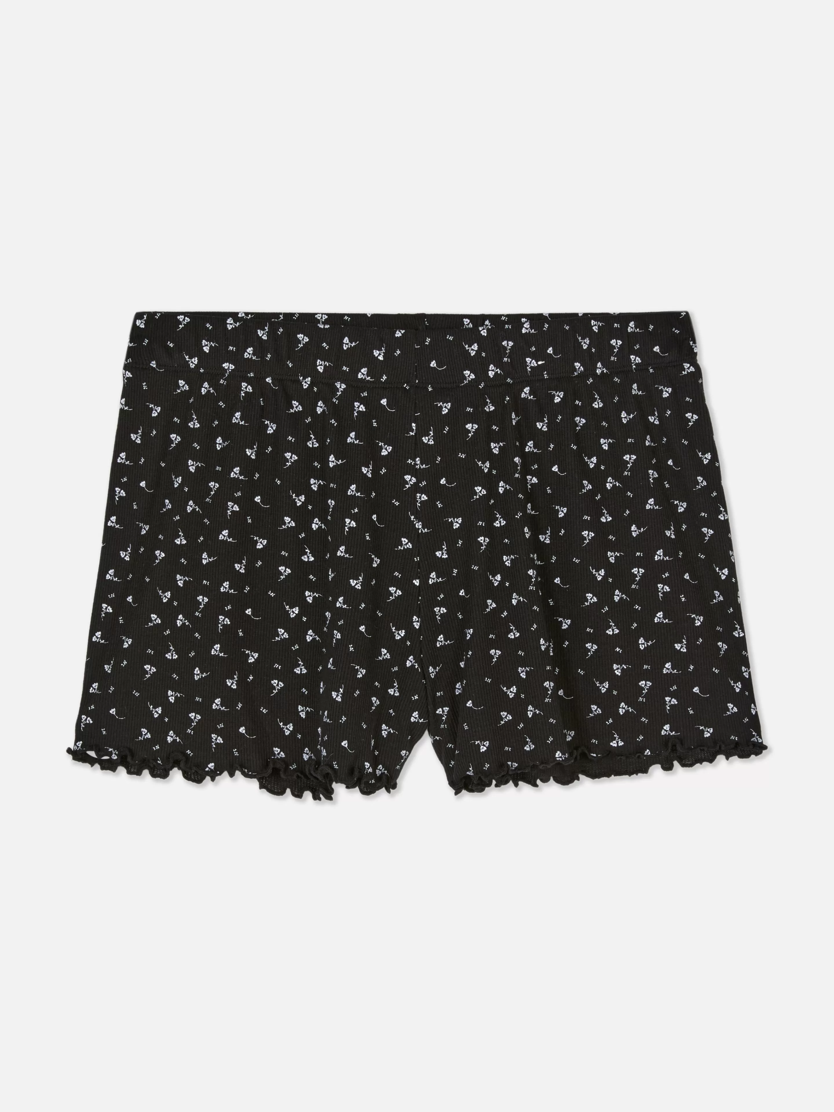 Primark Schlafanzughosen | Schlafanzugshorts Aus Jersey Schwarz