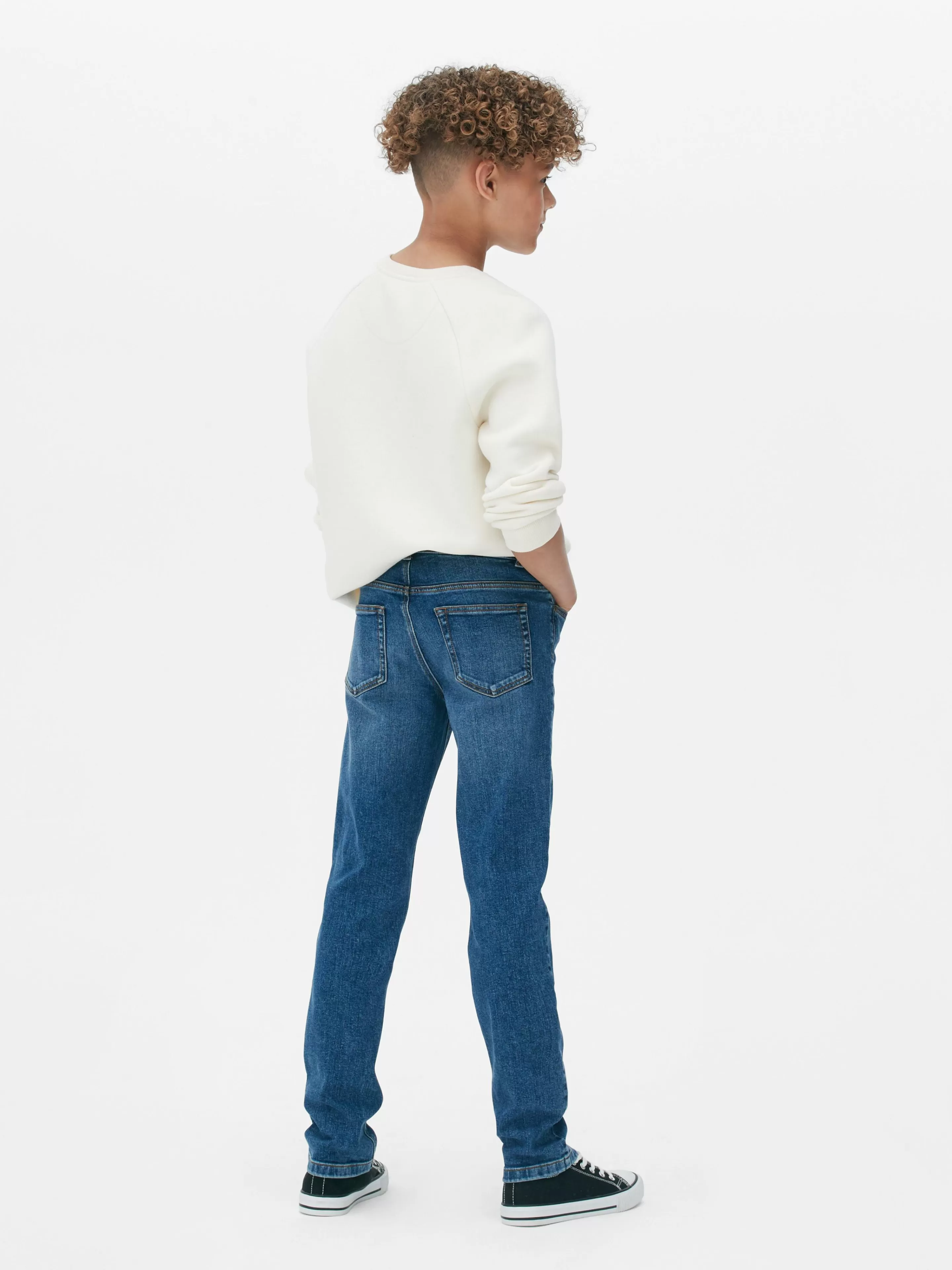 Primark Jeans | Schmale Denim-Jeans (Teeny Boys) Mittelblau