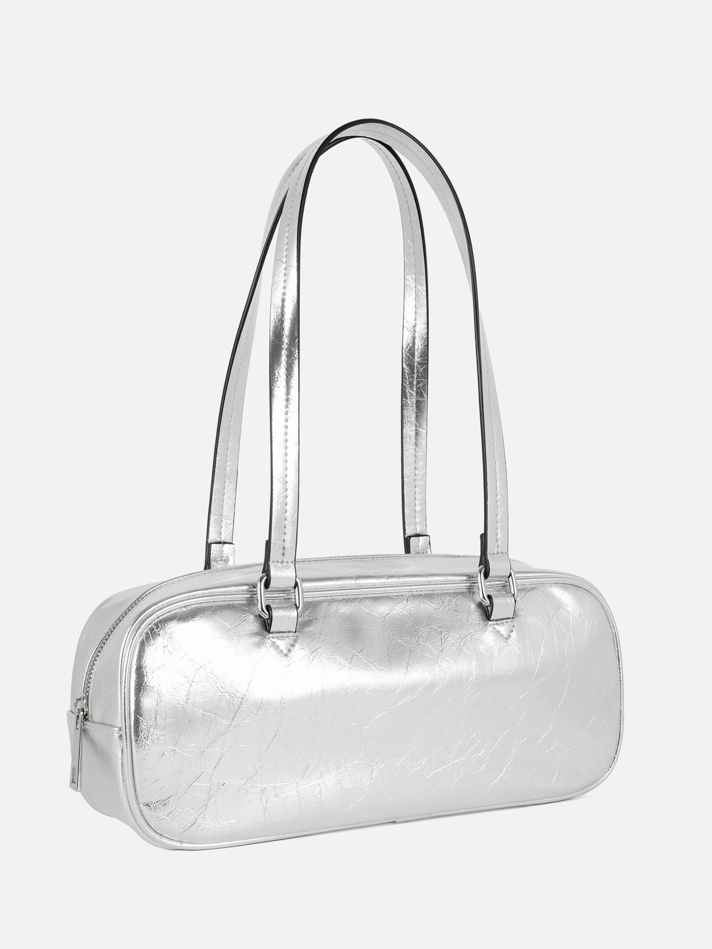 Primark Taschen Und Portemonnaies | Schultertasche Mit Falten Silber