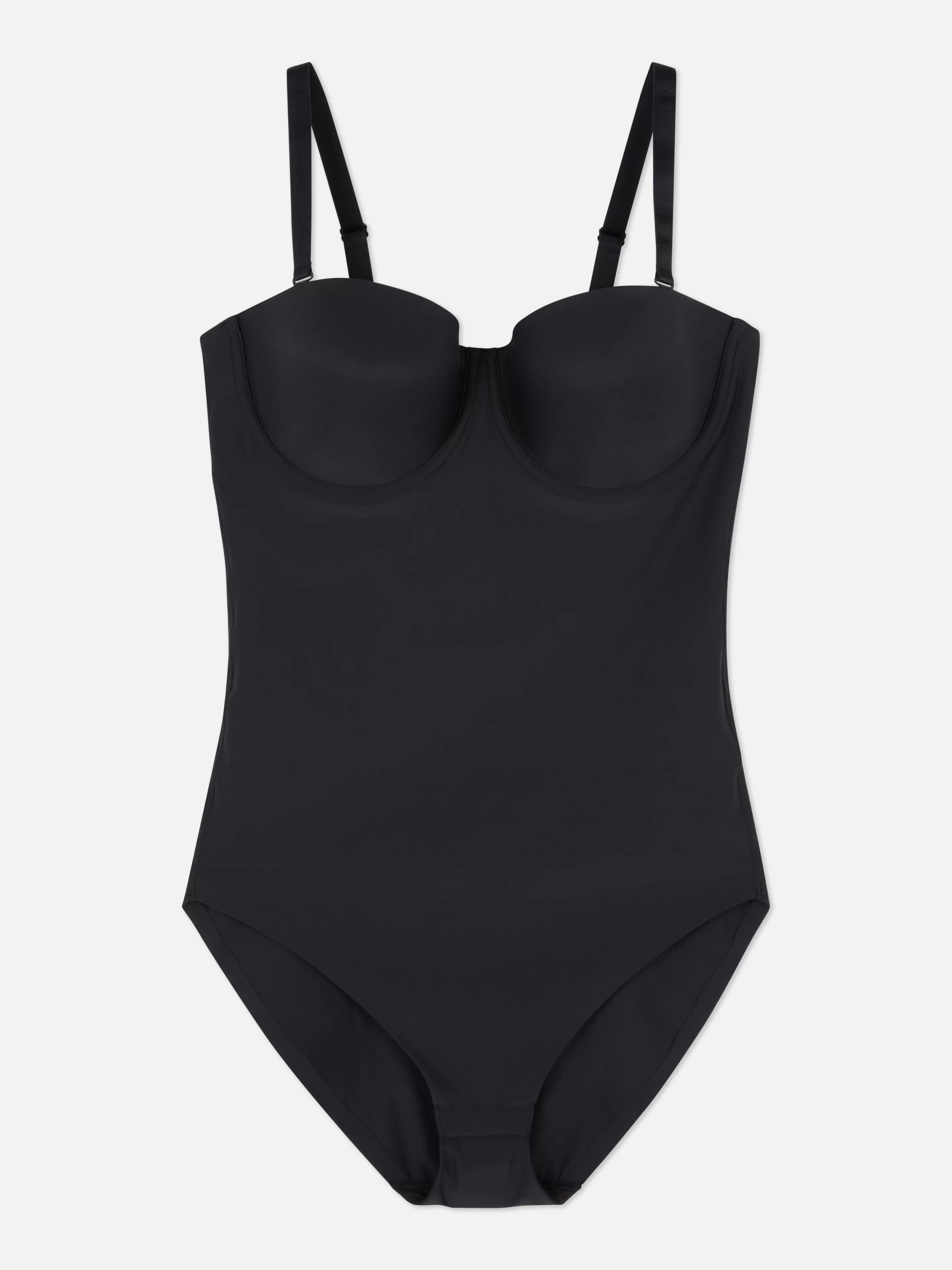 Primark Shapewear | Shapewear-Body Aus Lycra Mit Körbchen Schwarz