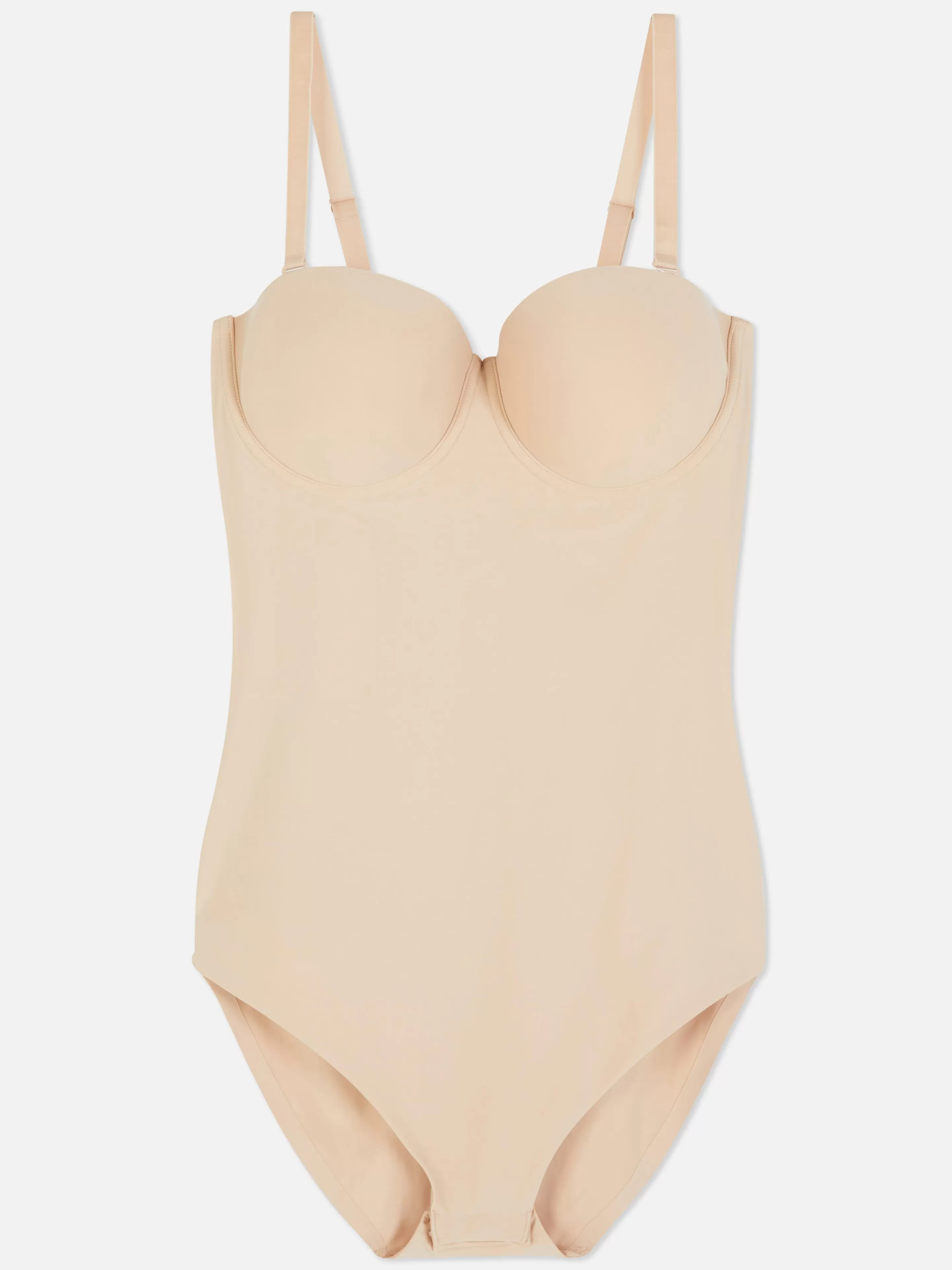 Primark Shapewear | Shapewear-Body Aus Lycra Mit Körbchen Taupefarben