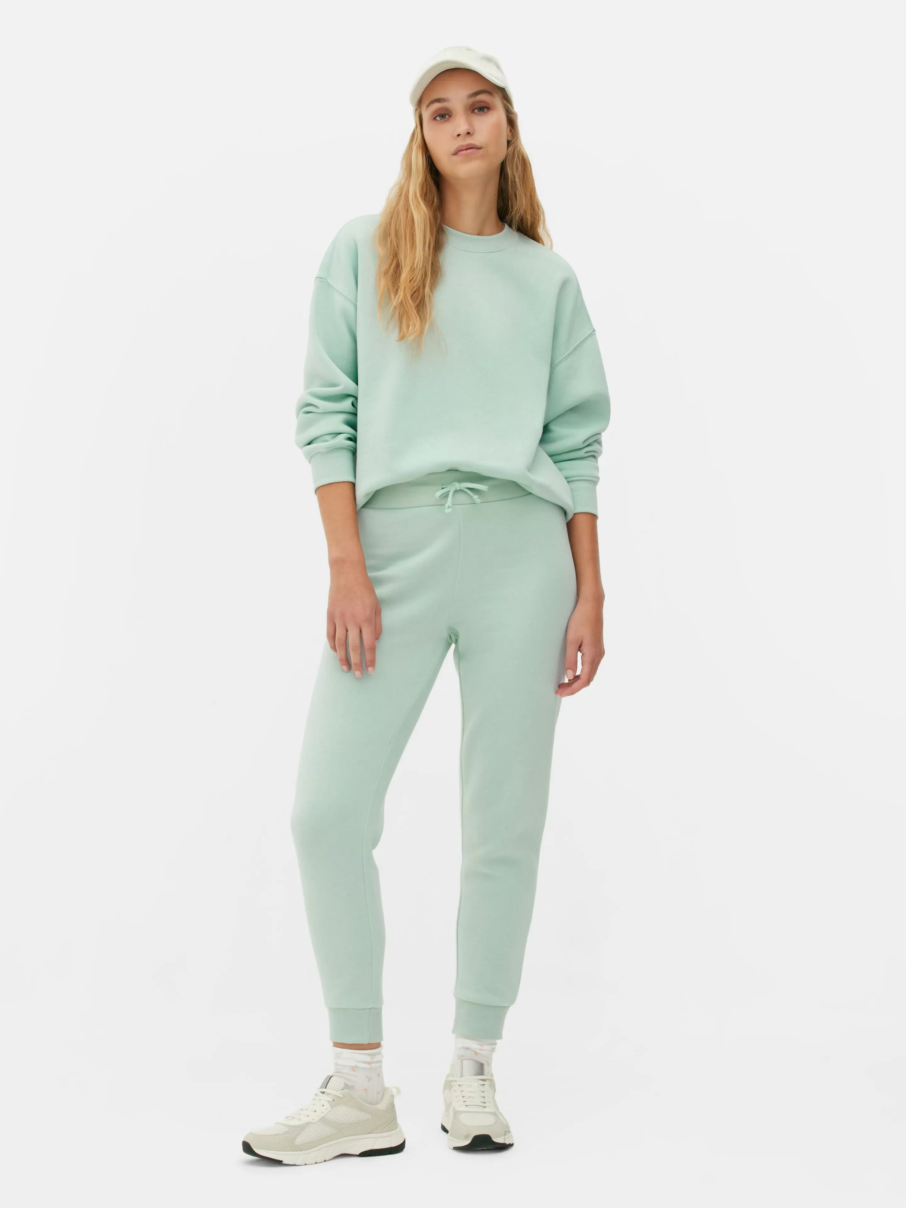 Primark Jogginghosen | Skinny-Fit-Jogginghose Mintgrün