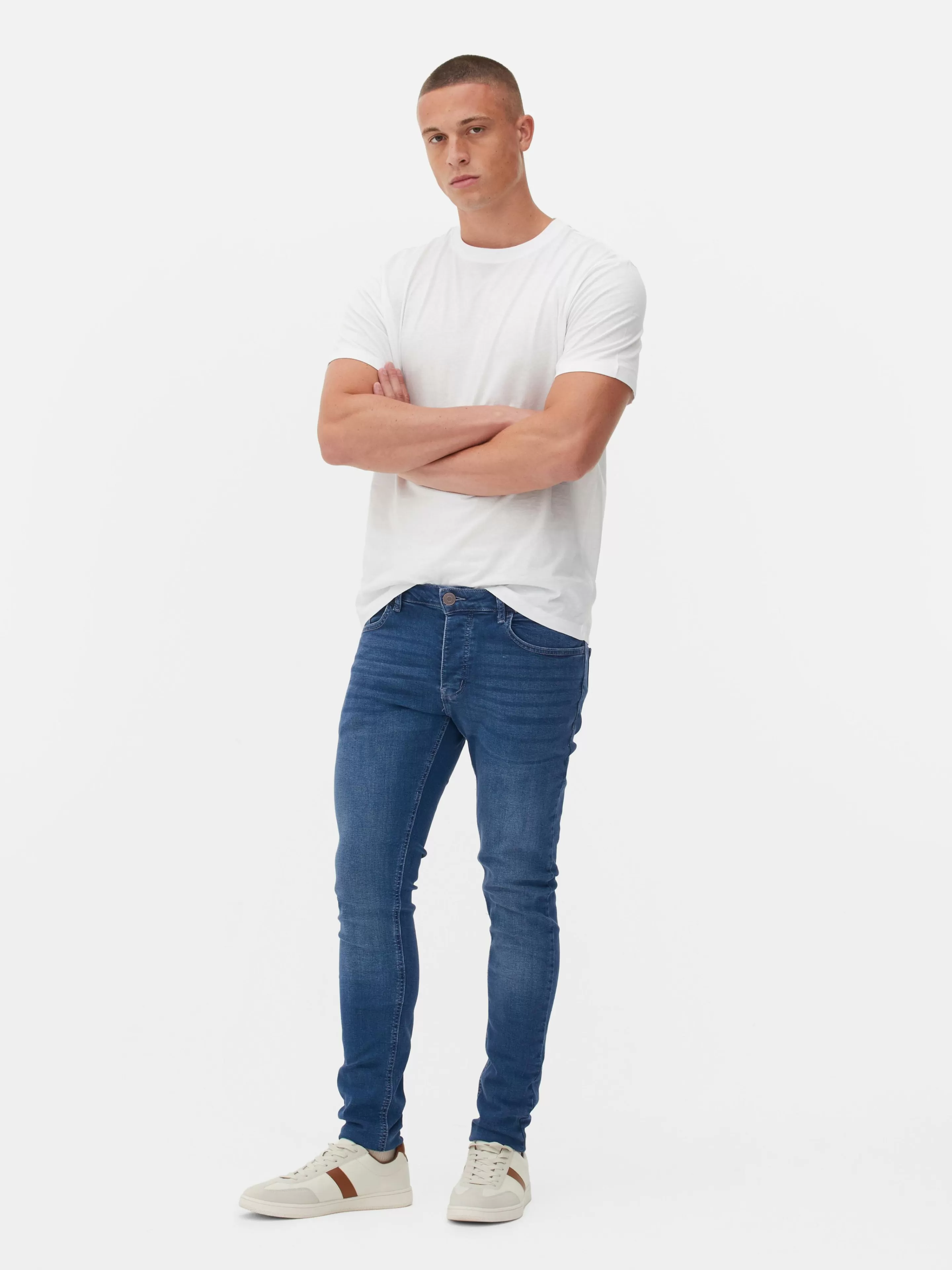 Primark Jeans | Skinny-Jeans Aus Stretch Dunkelblau