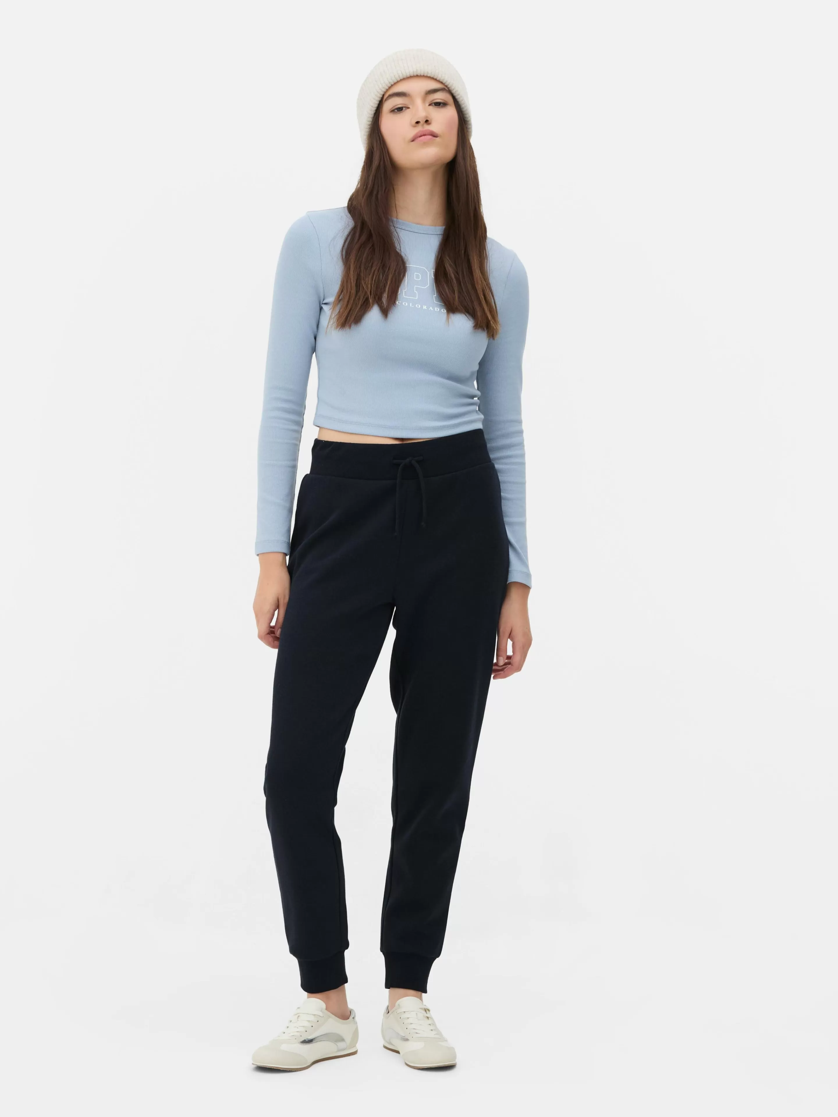 Primark Jogginghosen | Skinny-Jogginghose Mit Kordelzug Marineblau