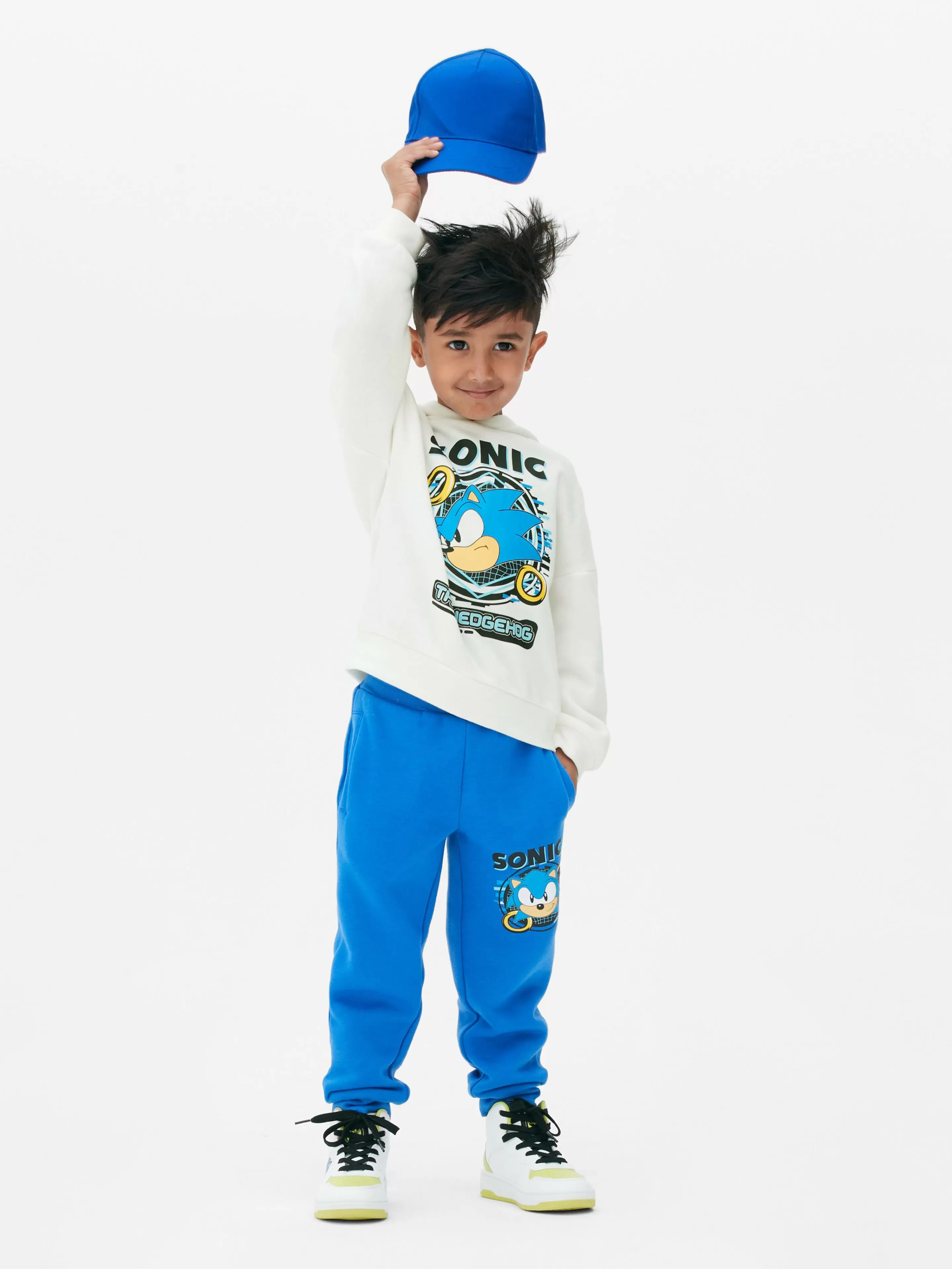 Primark Jogginghosen | „Sonic The Hedgehog“ Jogginghose Mit Kordelzug Blau