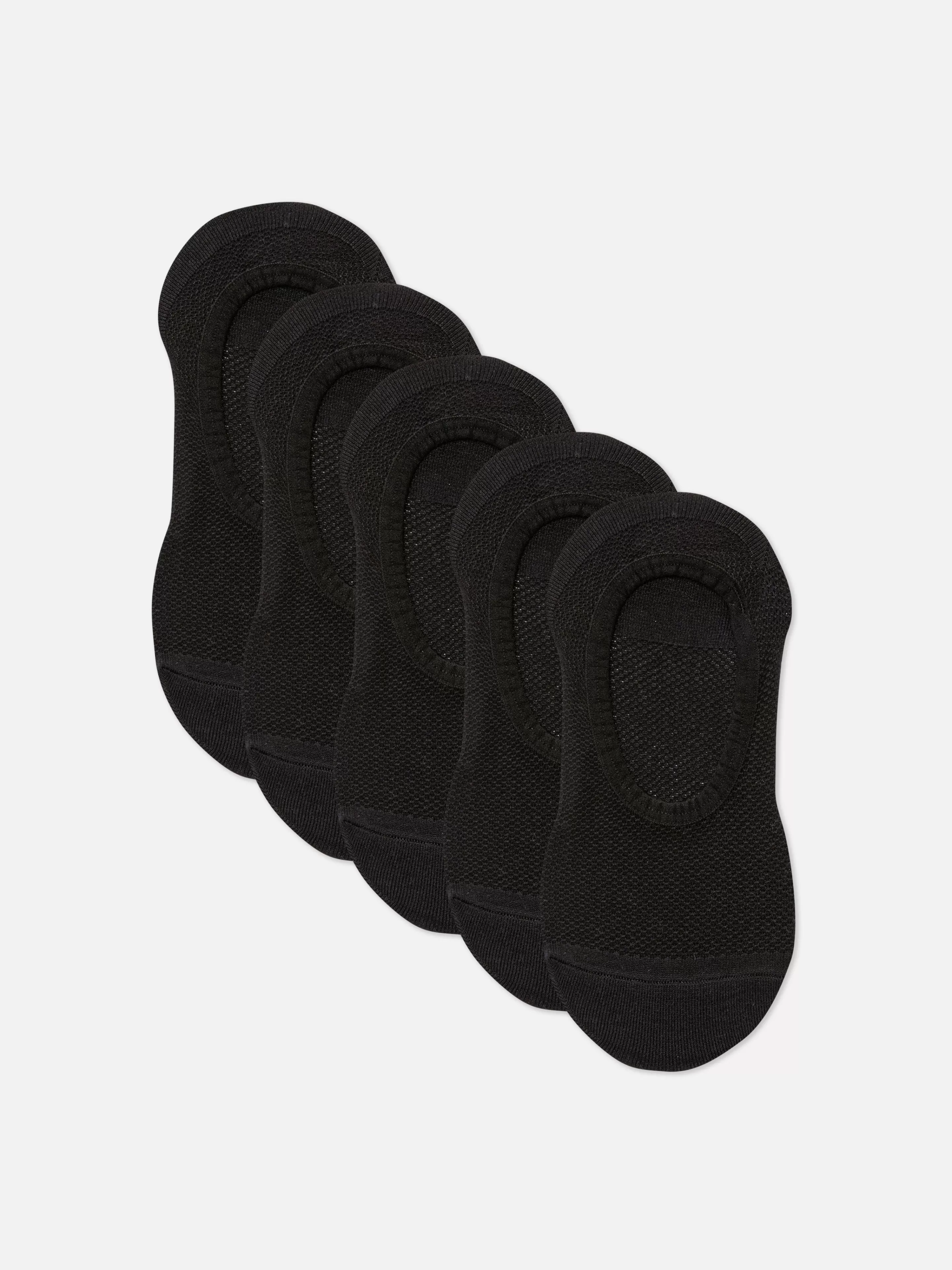 Primark Socken | Sportfüßlinge, 5er-Pack Schwarz