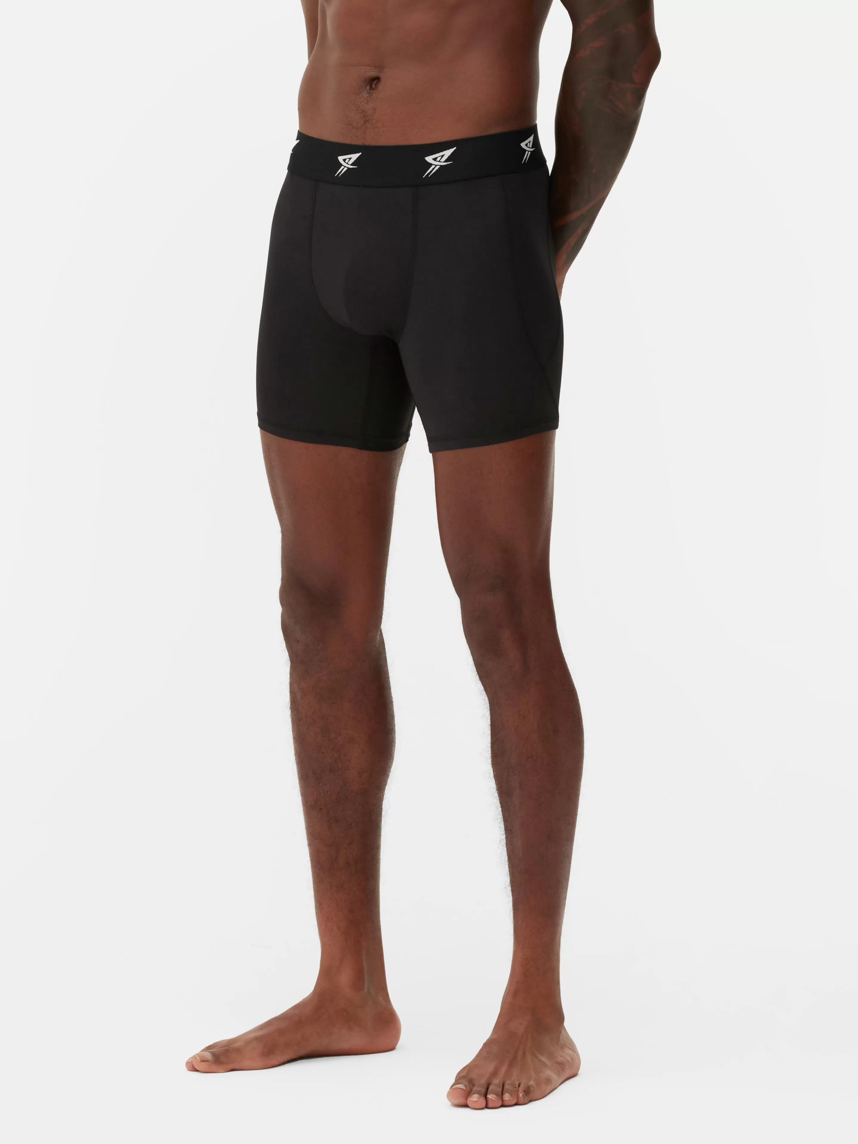 Primark Sportbekleidung | Sportliche Boxerslips, 3er-Pack Schwarz