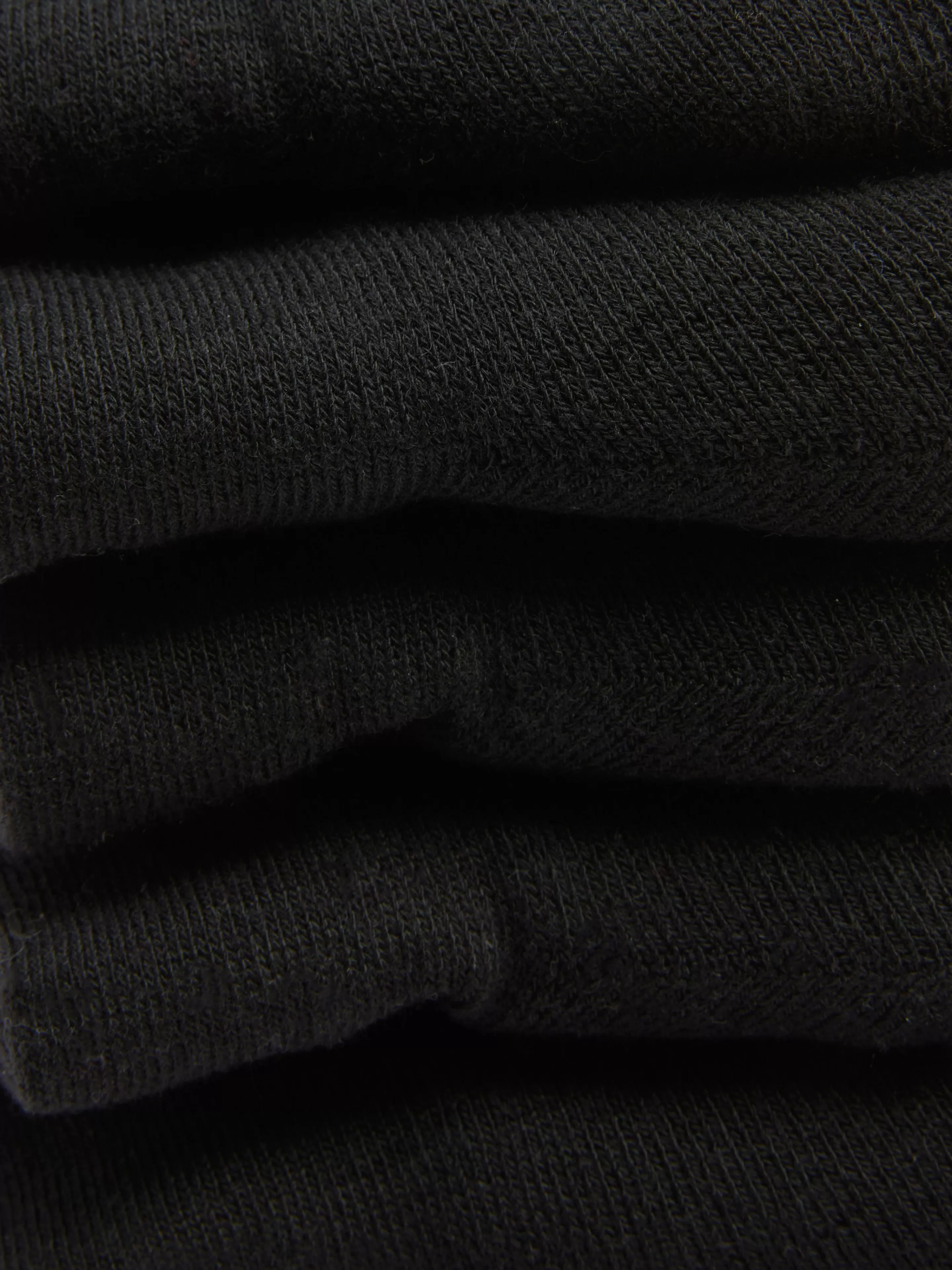 Primark Socken | Sportbekleidung | Sportliche Crew-Socken, 5er-Pack Schwarz