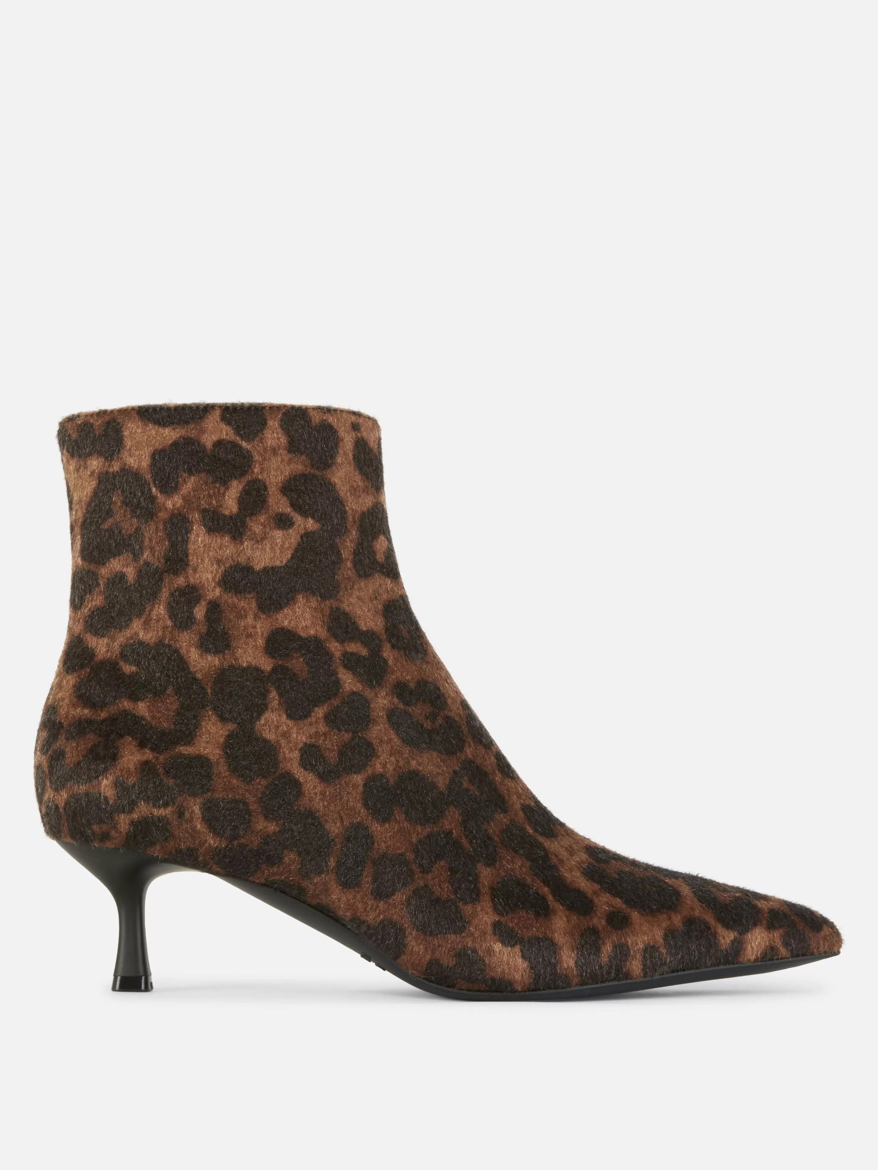 Primark Stiefel | Stiefel Mit Leopardenmuster Und Kitten-Heel Multi