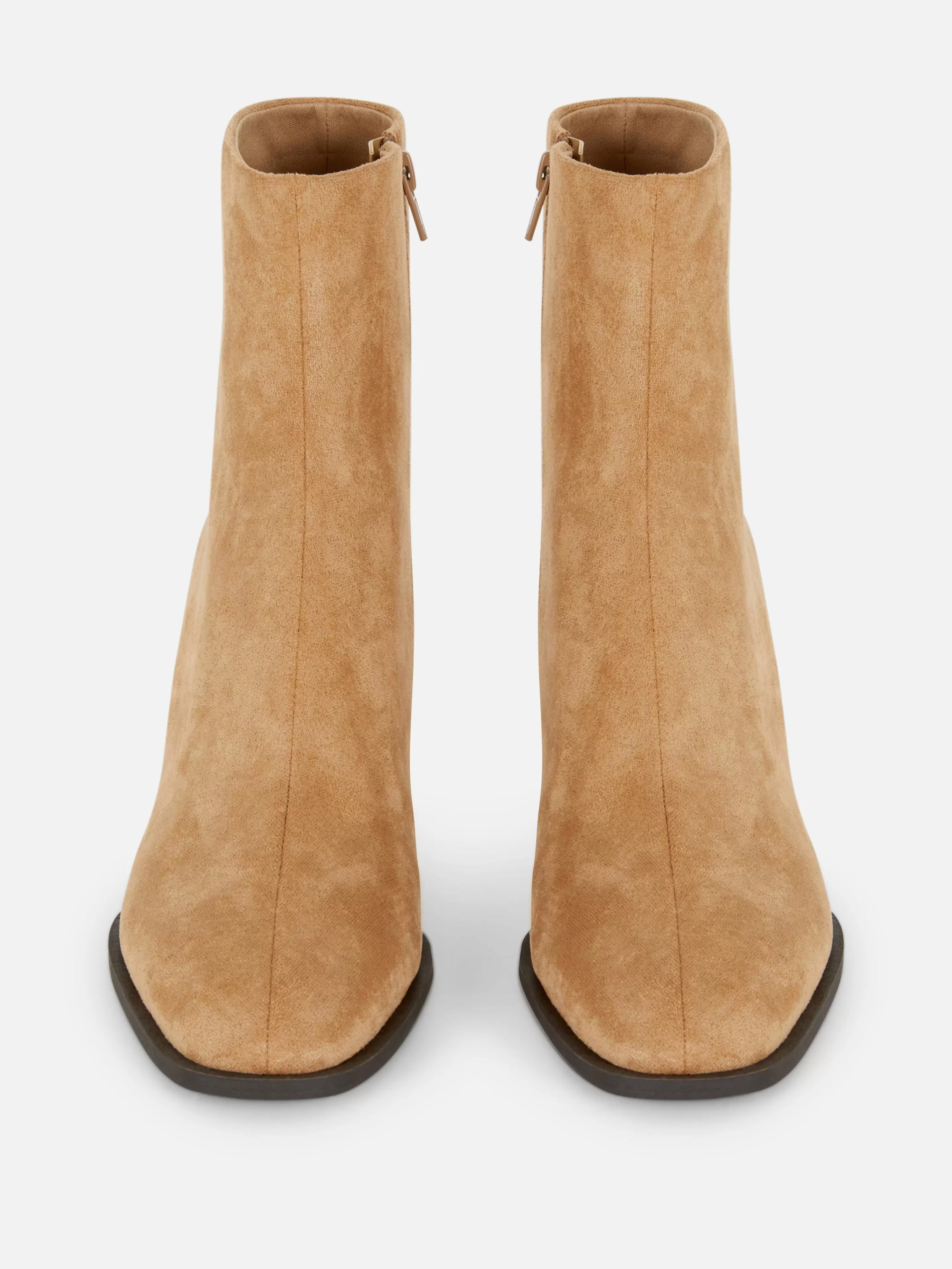 Primark Stiefel | Stiefeletten Mit Absatz Sandfarben