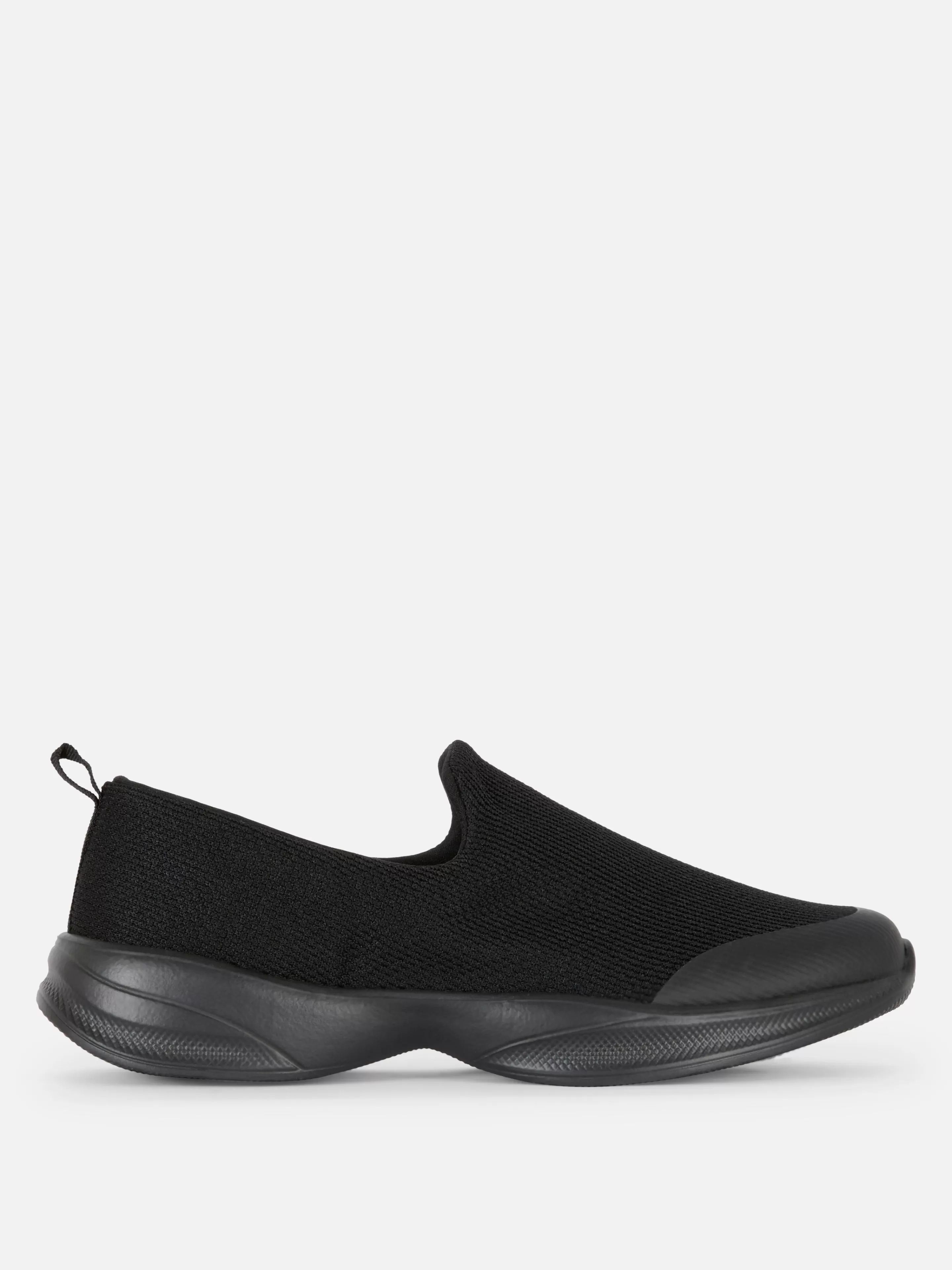 Primark Sneakers | Stoff-Slip-Ons Für Den Freizeitsport Schwarz