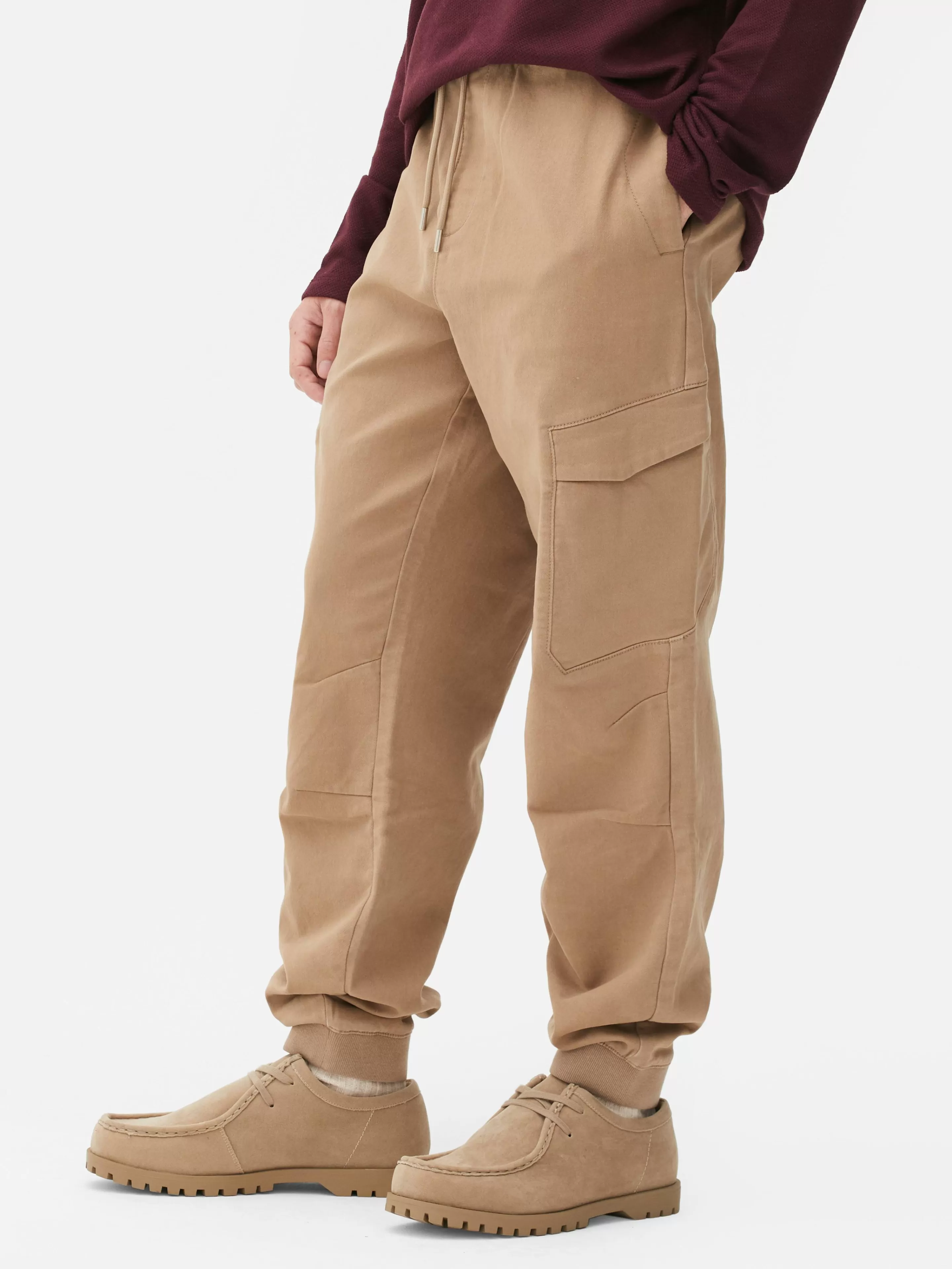 Primark Hosen | Stretch-Cargo-Jogginghose In Lockerer Passform Braun